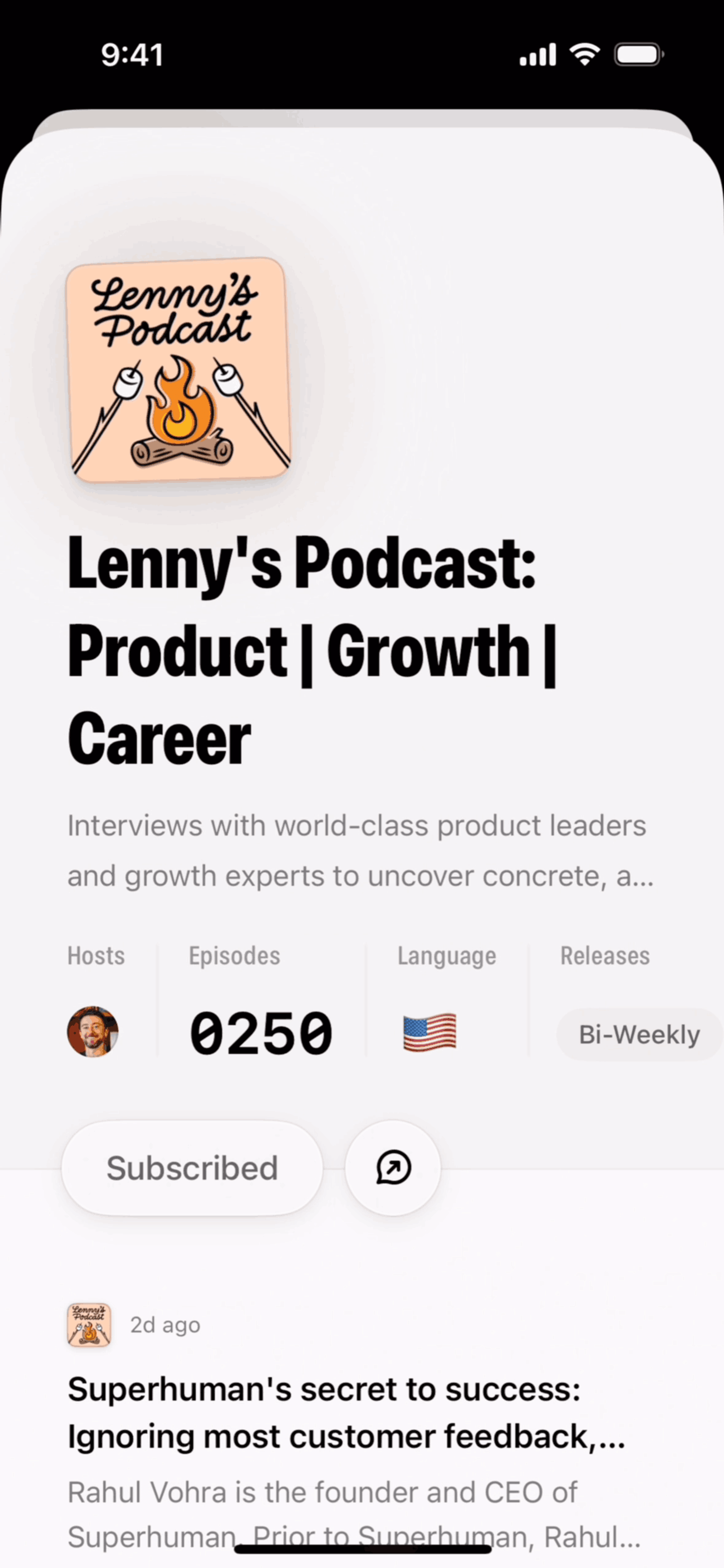 Queue iOS News interface screenshot 14