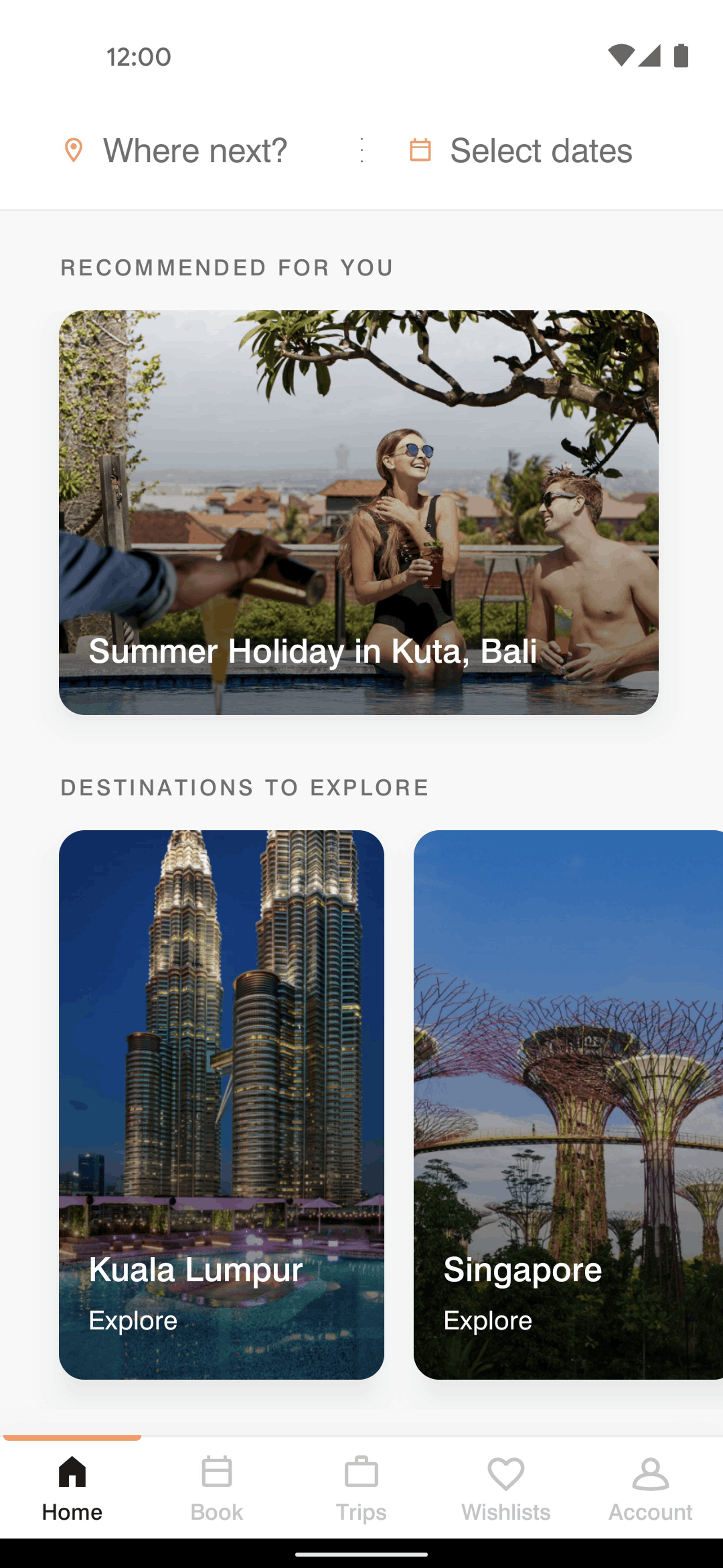 Marriott Bonvoy Android Travel & Transportation interface screenshot 2