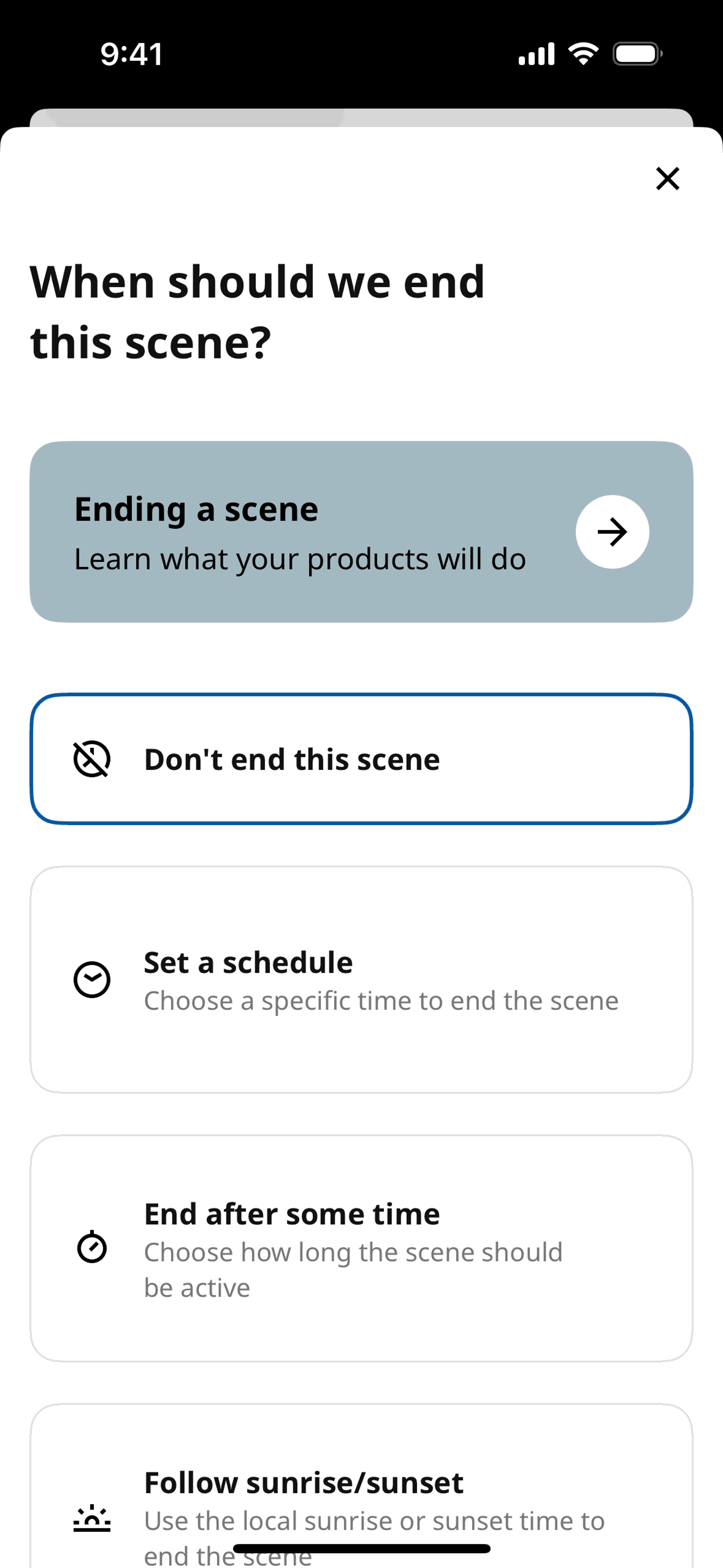 IKEA Home smart iOS Utilities interface screenshot 21