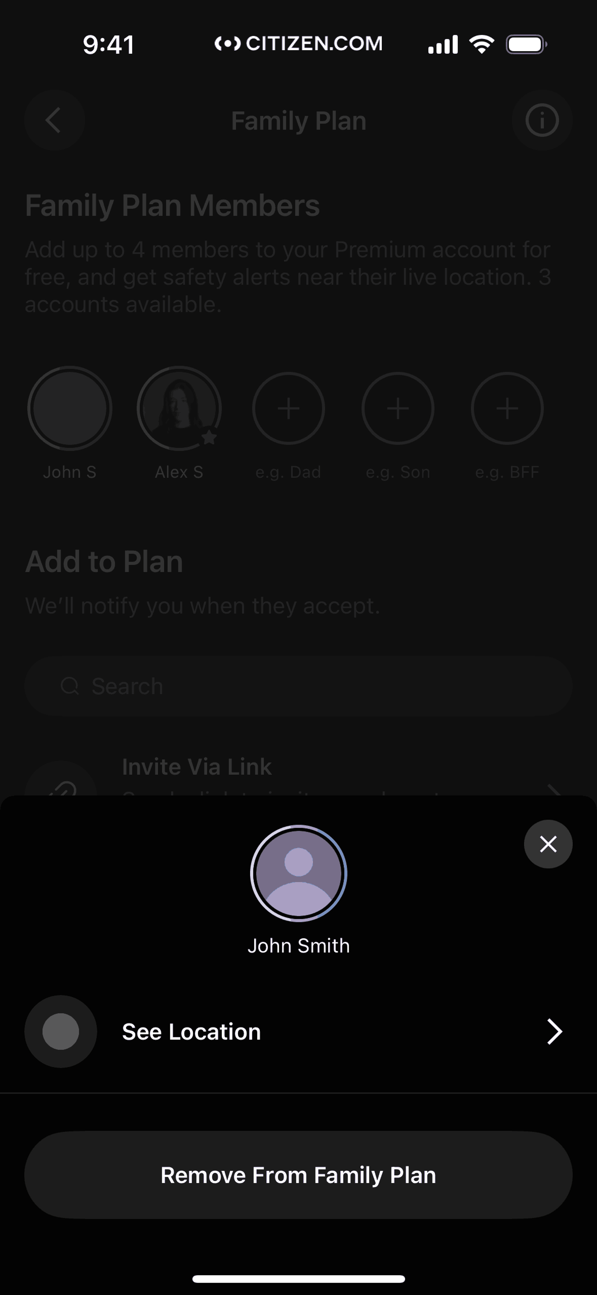 Citizen iOS News interface screenshot 9