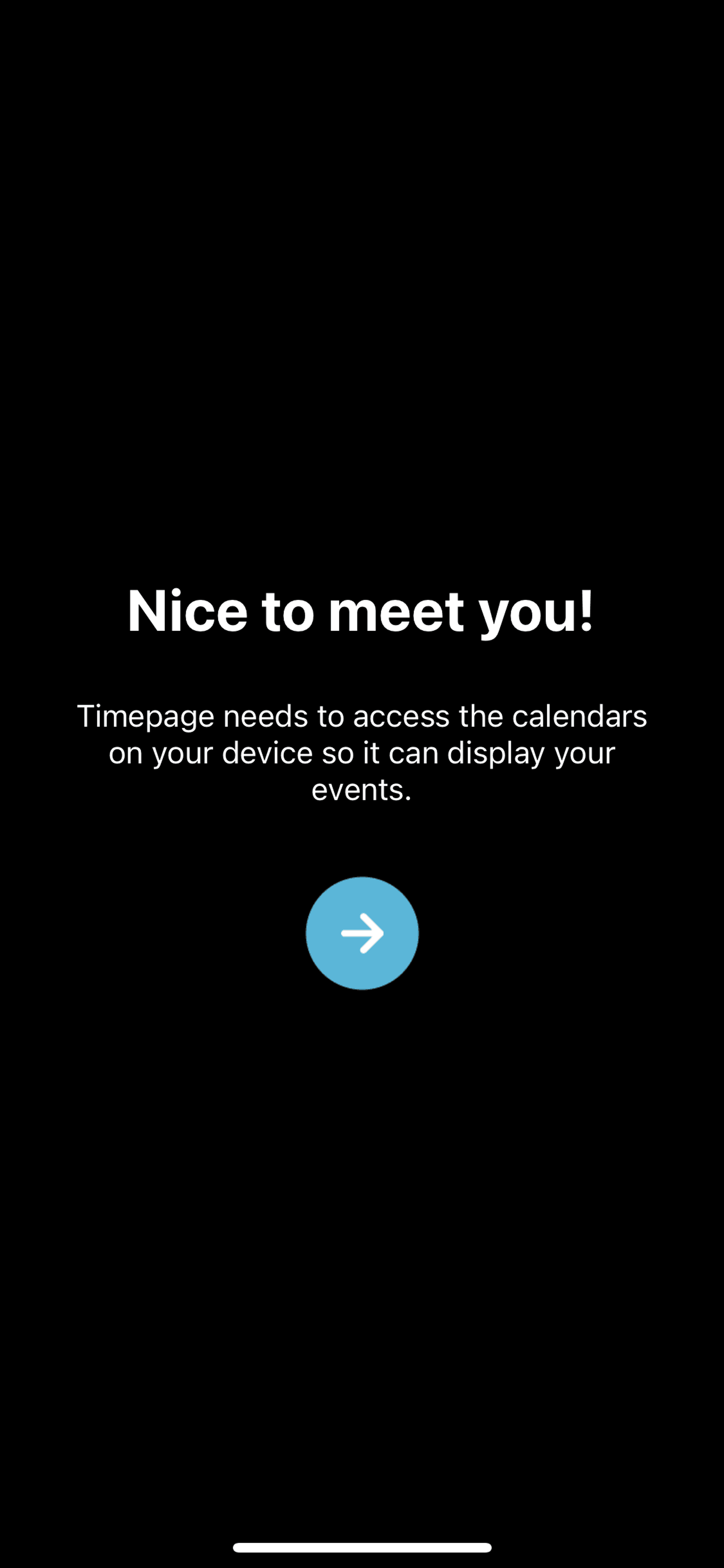 Timepage iOS Productivity interface screenshot 3
