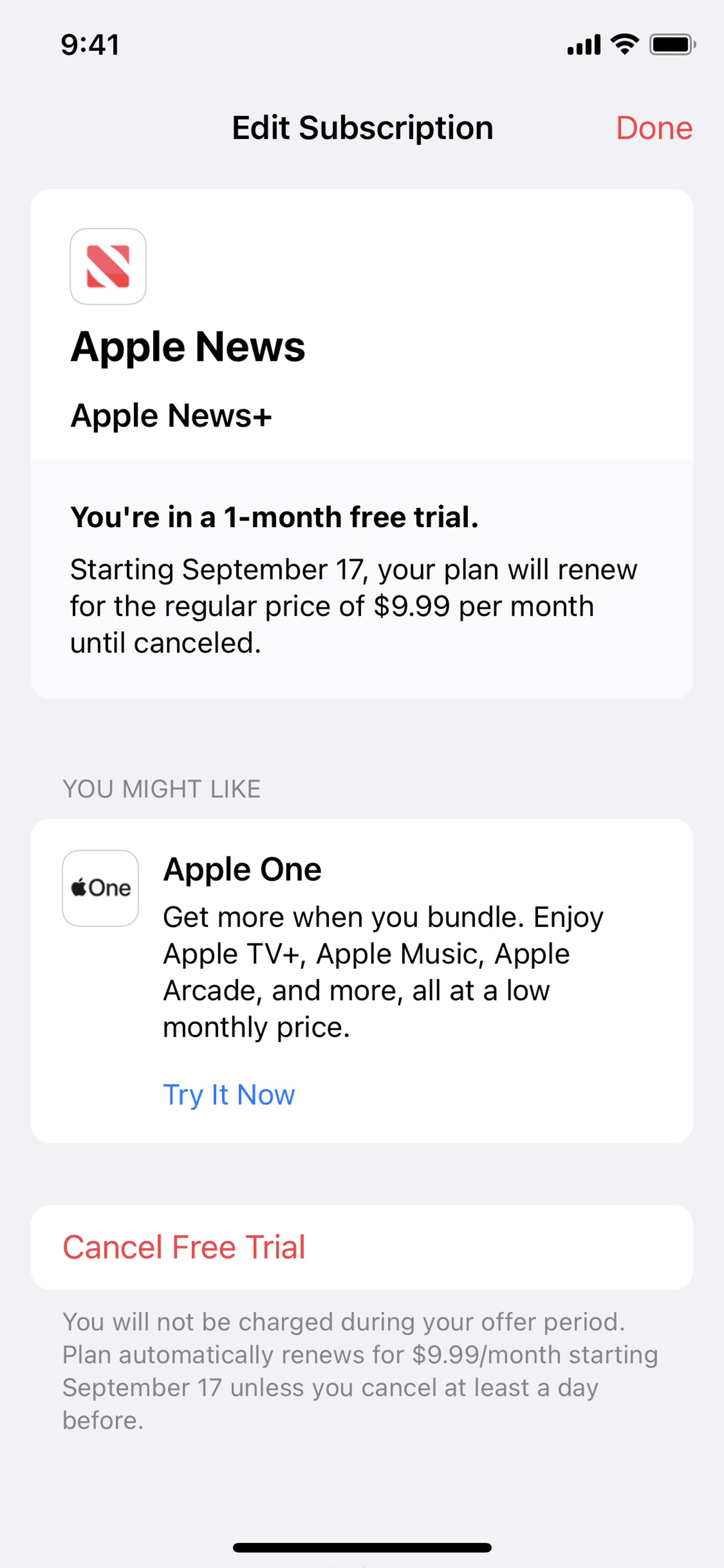 Apple News iOS News interface screenshot 18
