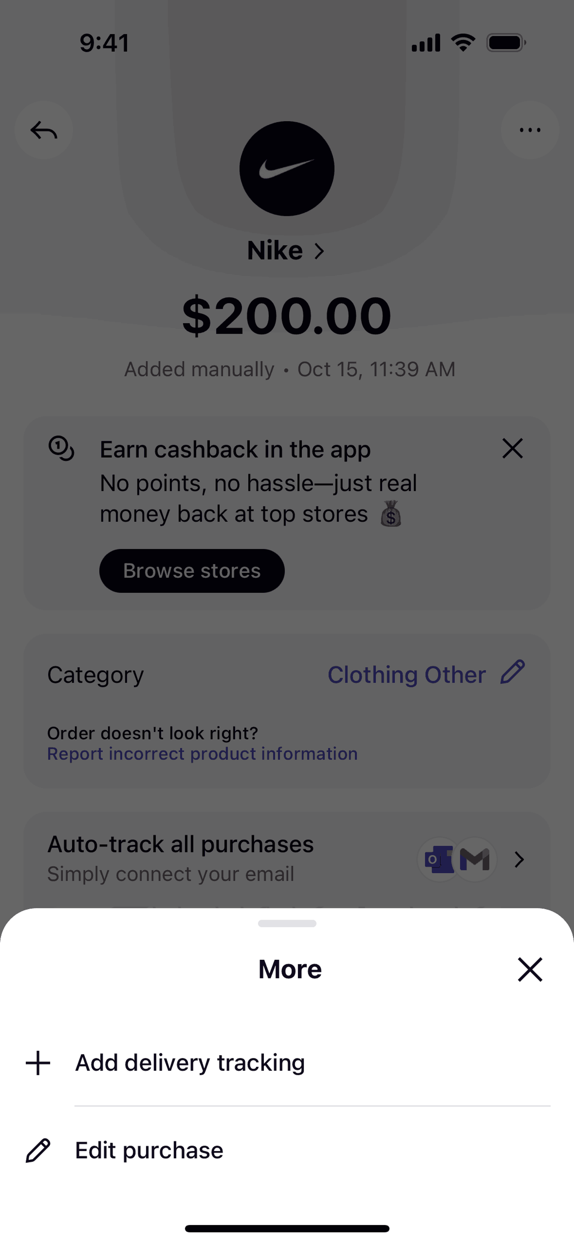 Klarna iOS Finance interface screenshot 23