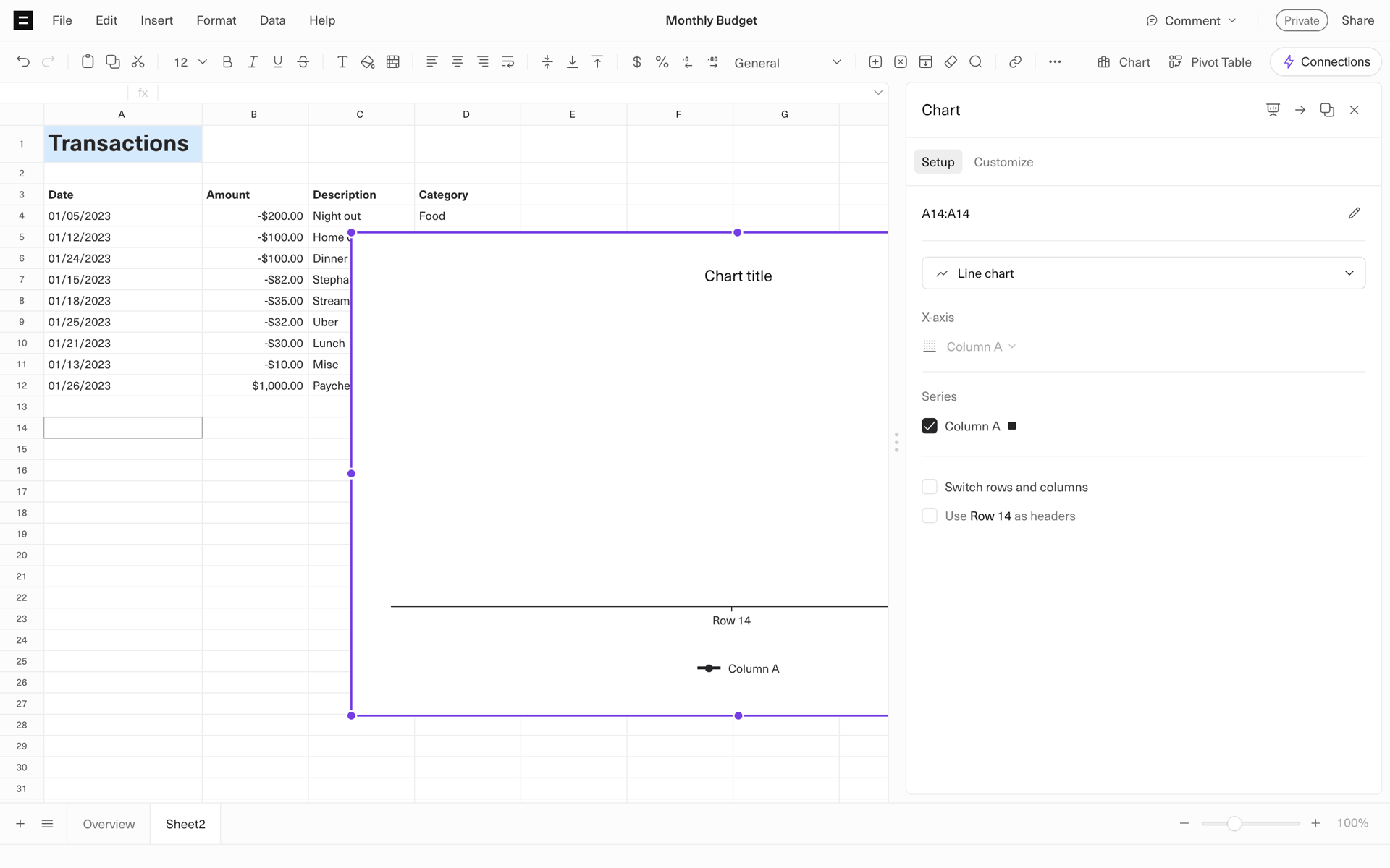 Equals Web Business interface screenshot 21