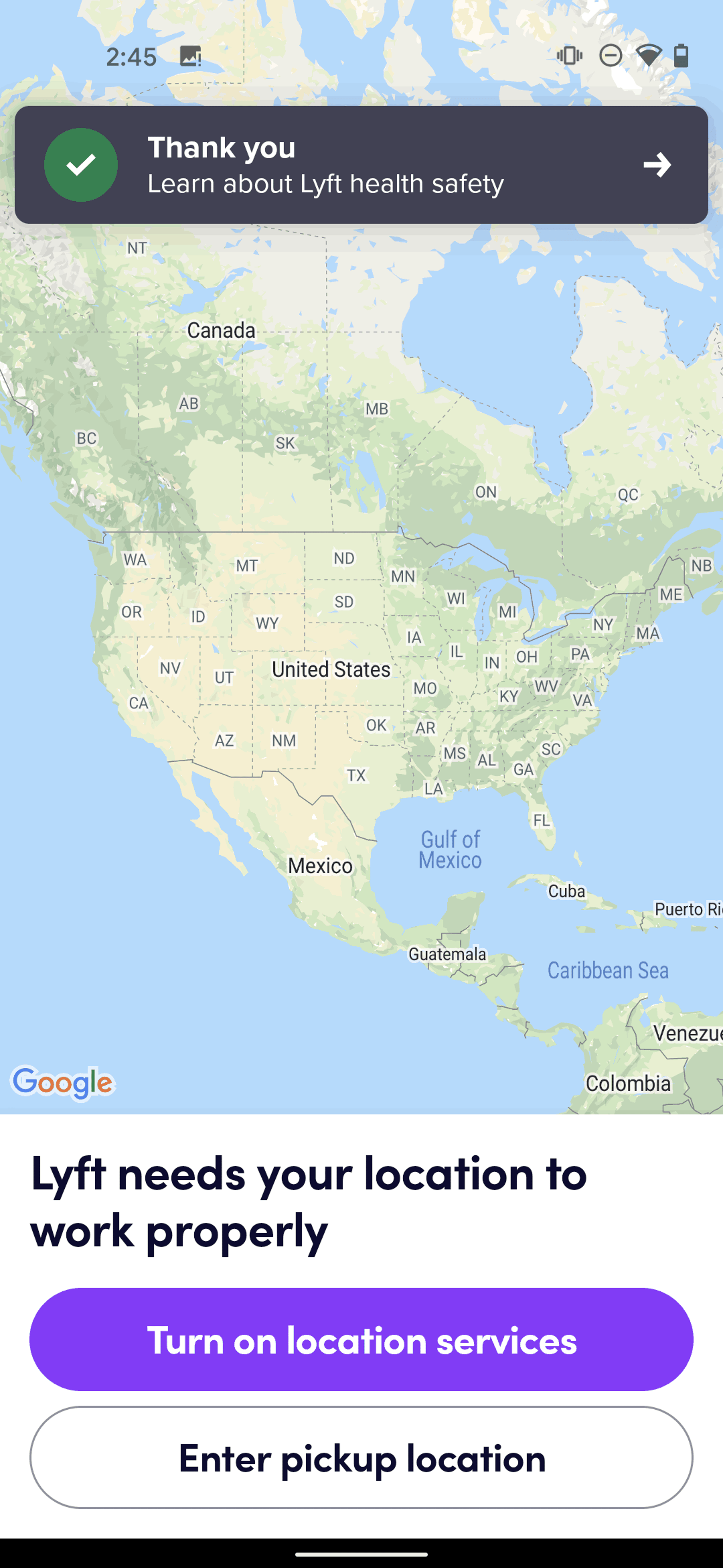 Lyft Android Travel & Transportation interface screenshot 22