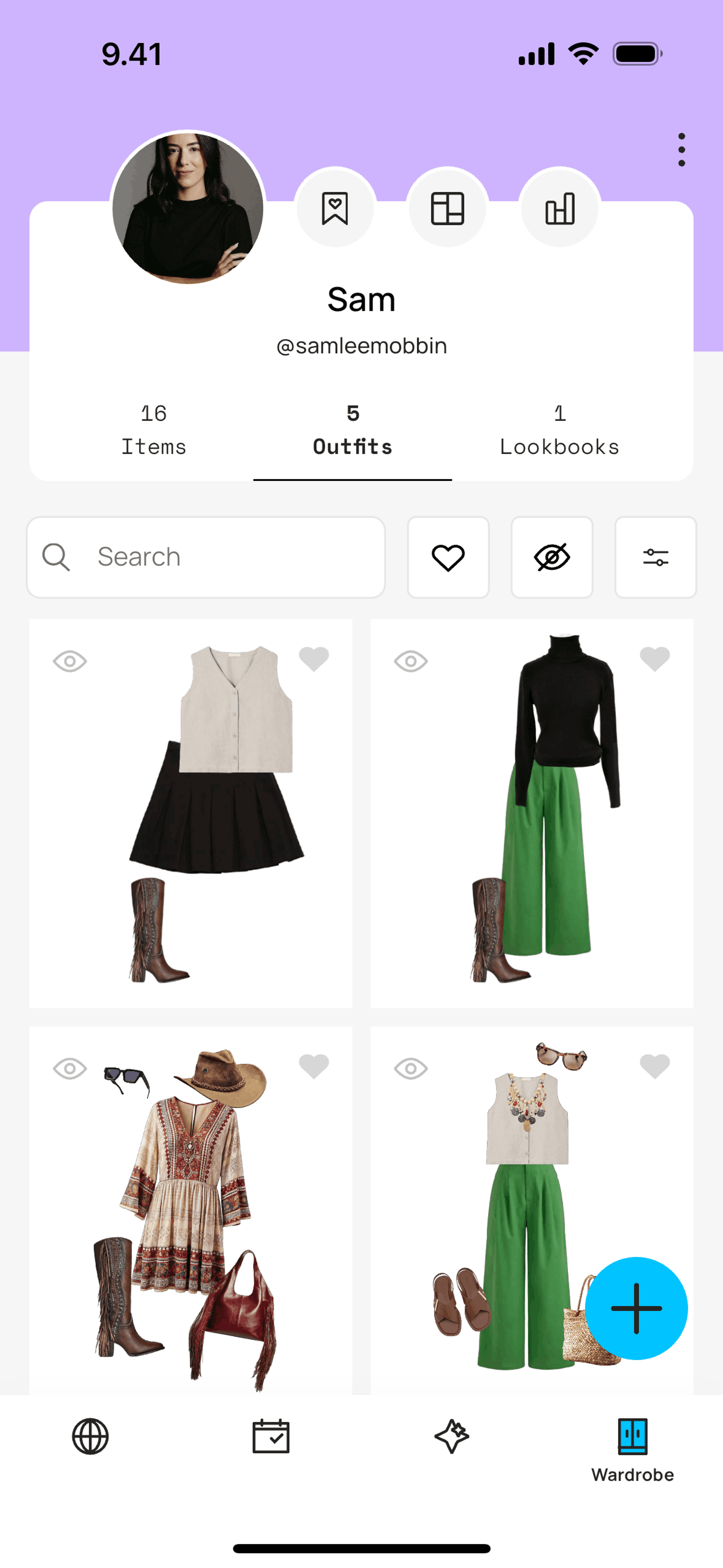 Whering iOS Lifestyle interface screenshot 18