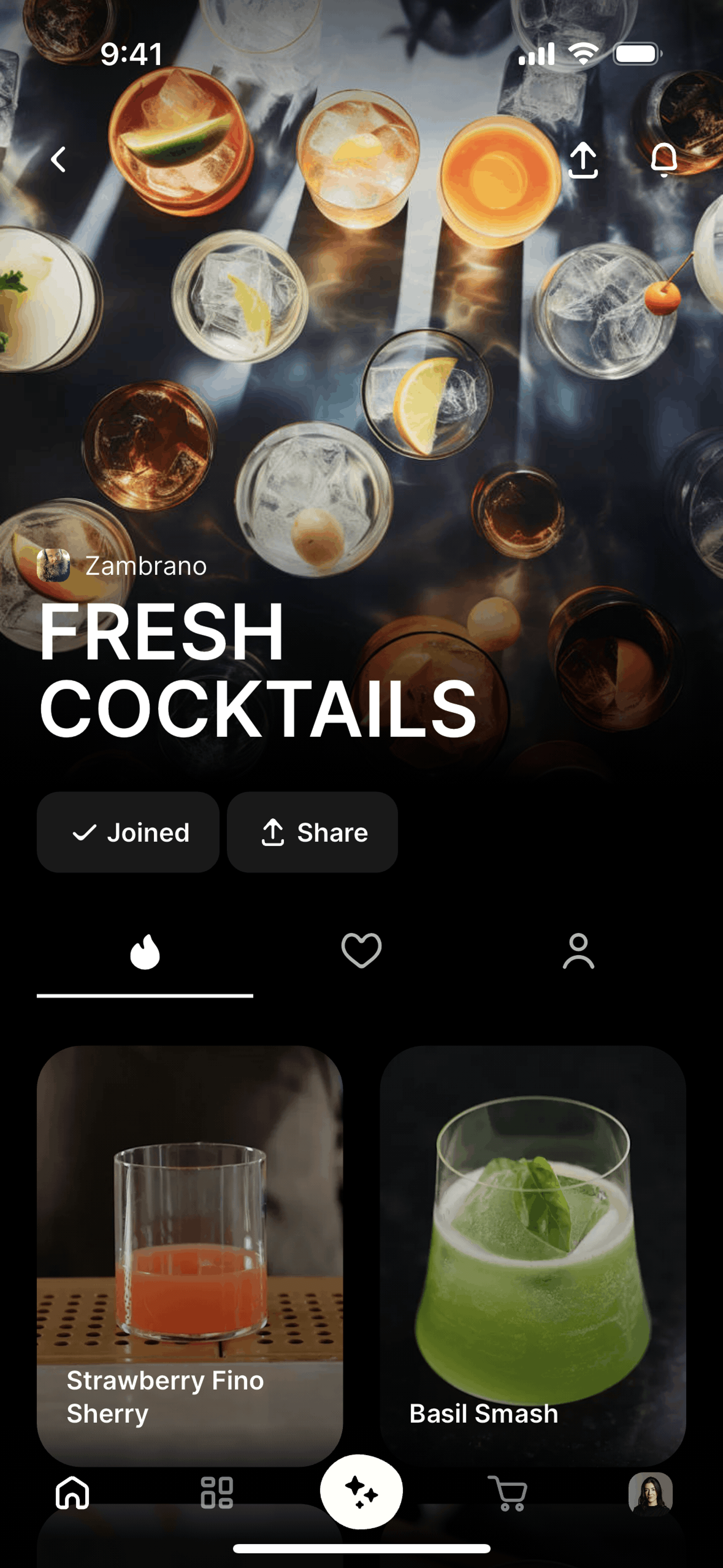 CREME iOS AI interface screenshot 3