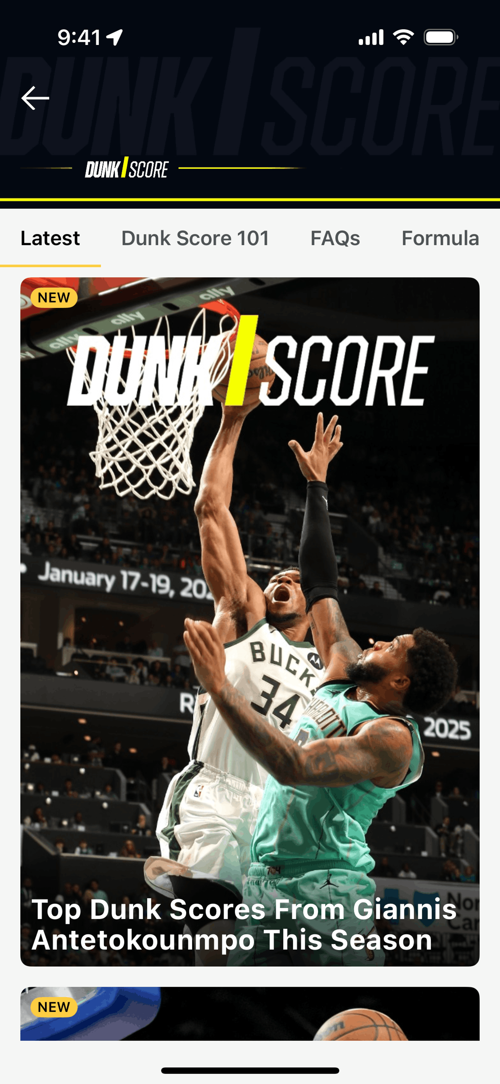 NBA iOS Sports interface screenshot 20