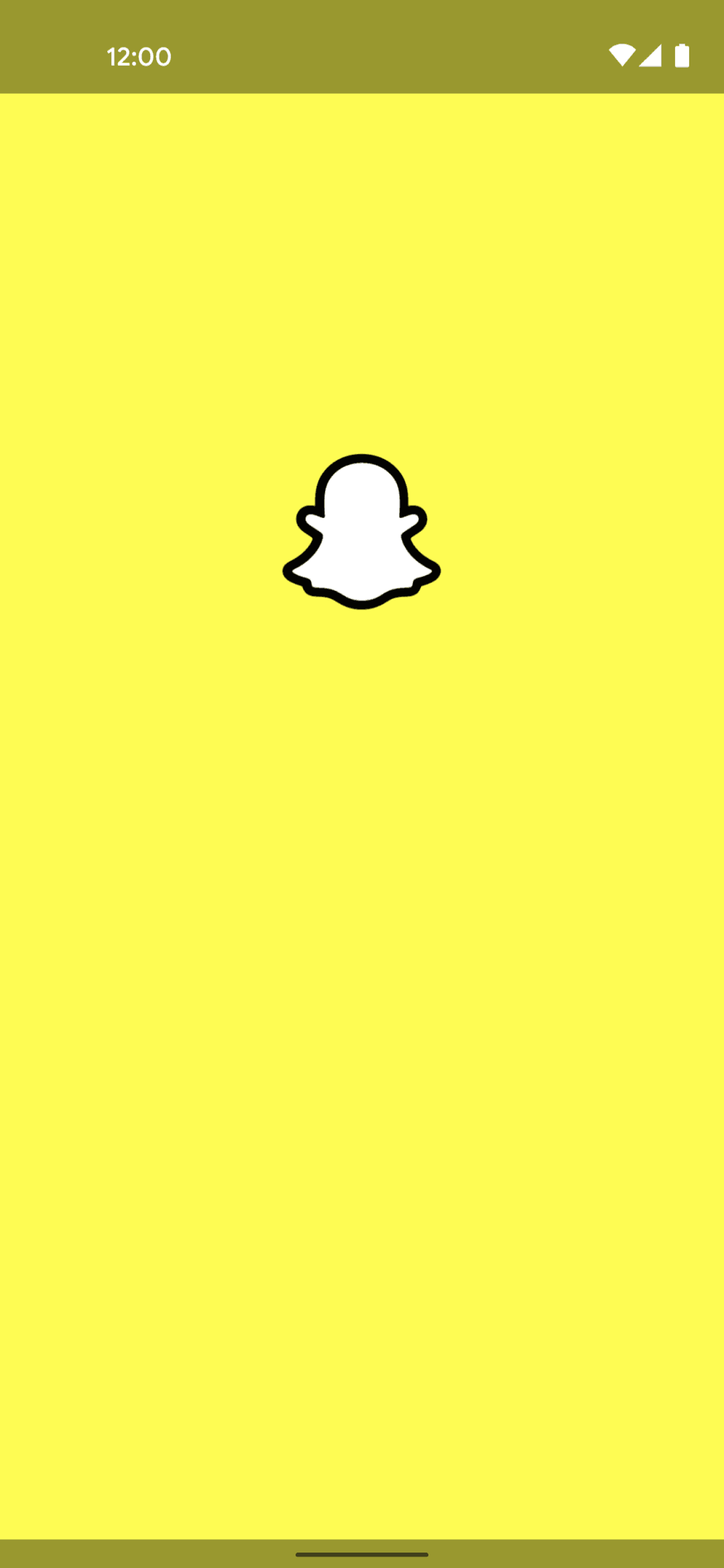 Snapchat Android Social Networking interface screenshot 1