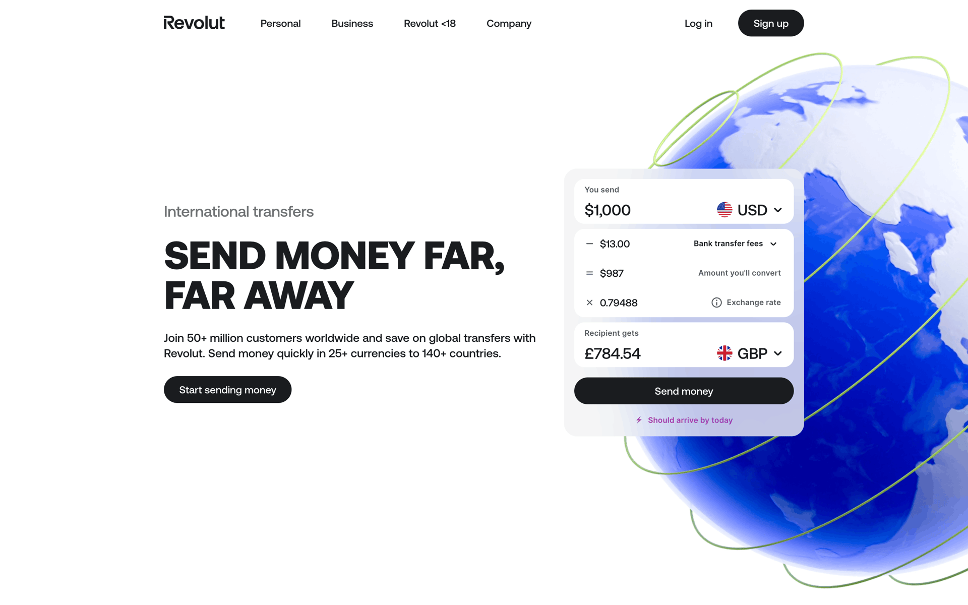 Revolut Web Finance interface screenshot 14
