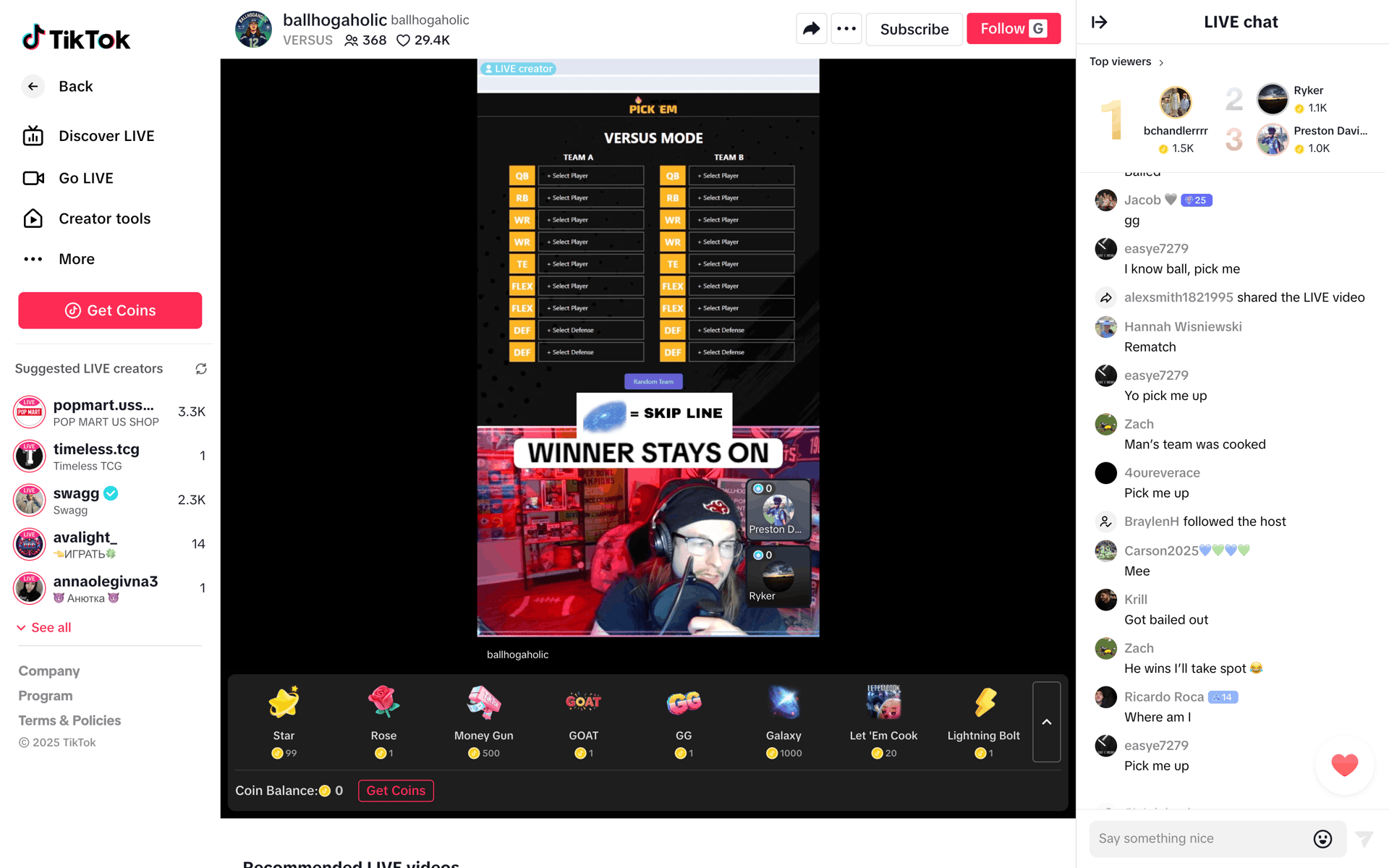 TikTok Web Social Networking interface screenshot 24