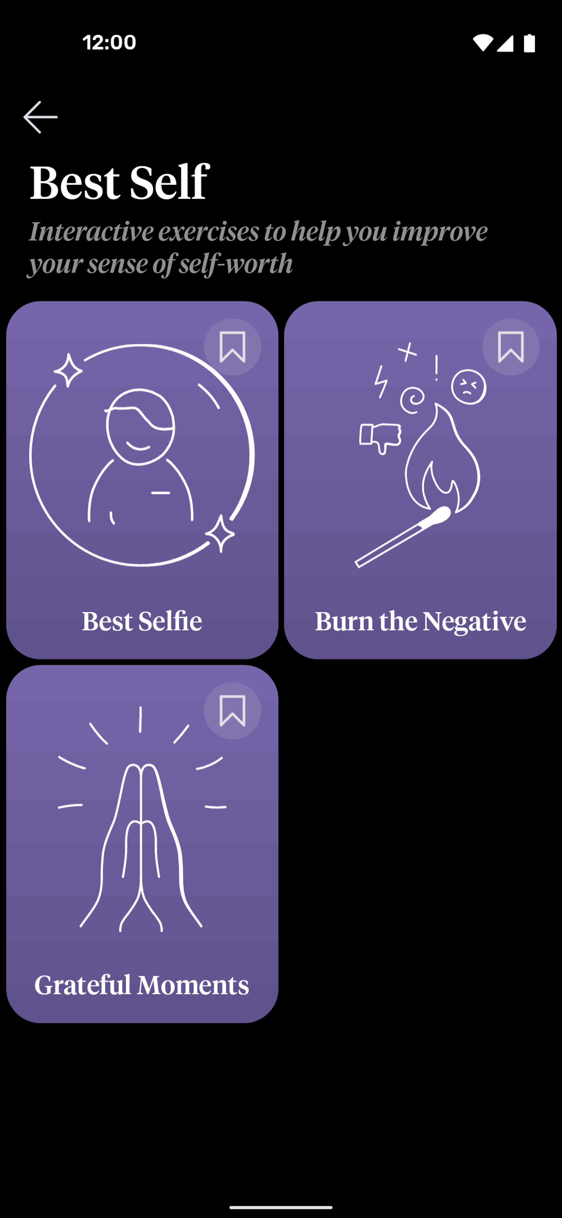 How We Feel Android Health & Fitness interface screenshot 15