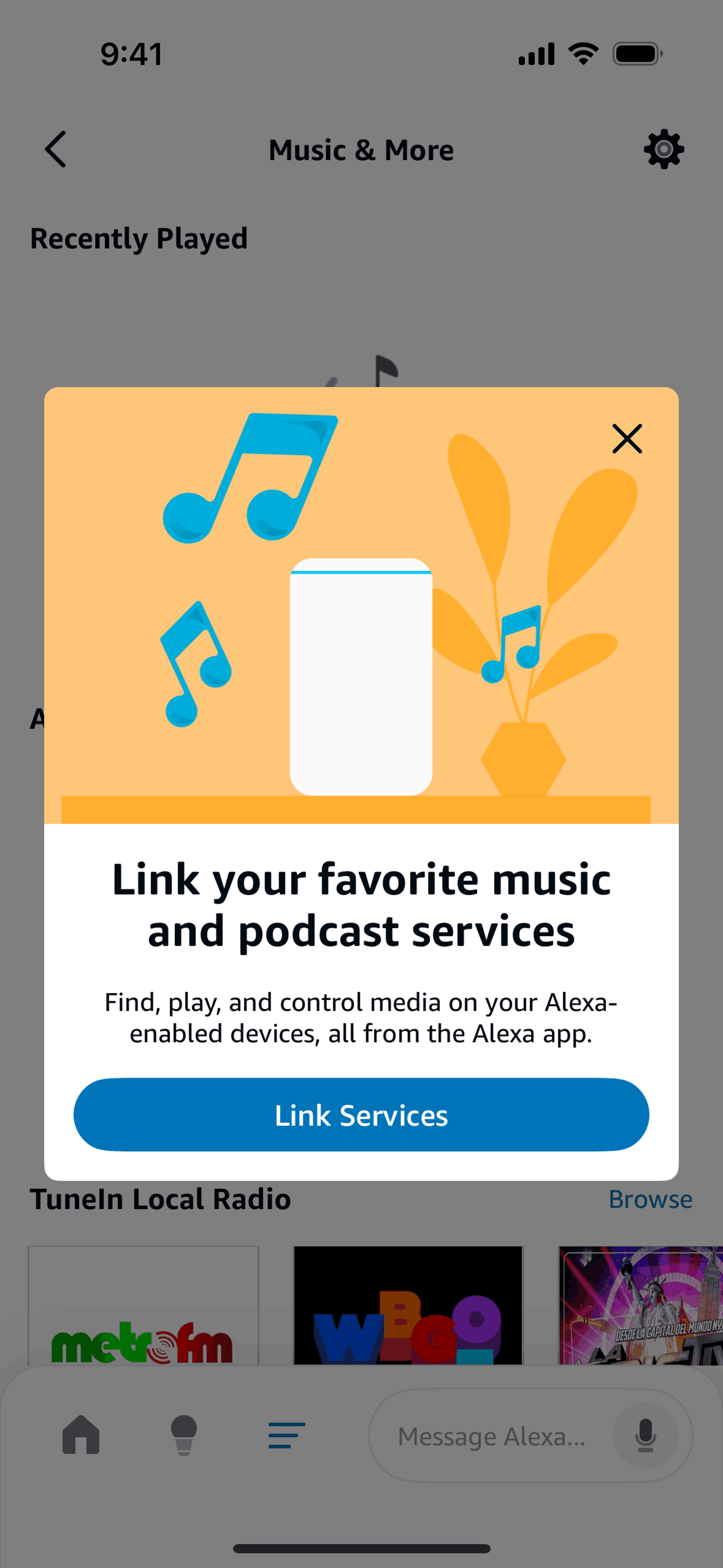 Amazon Alexa iOS Lifestyle interface screenshot 20