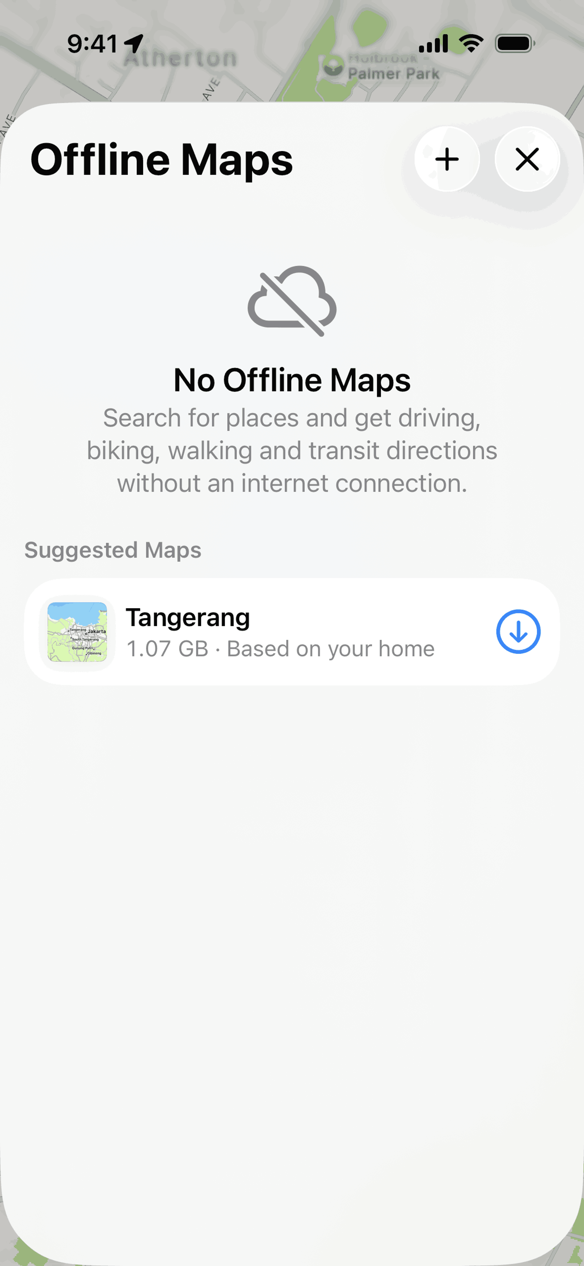 Apple Maps iOS Maps & Navigation interface screenshot 16
