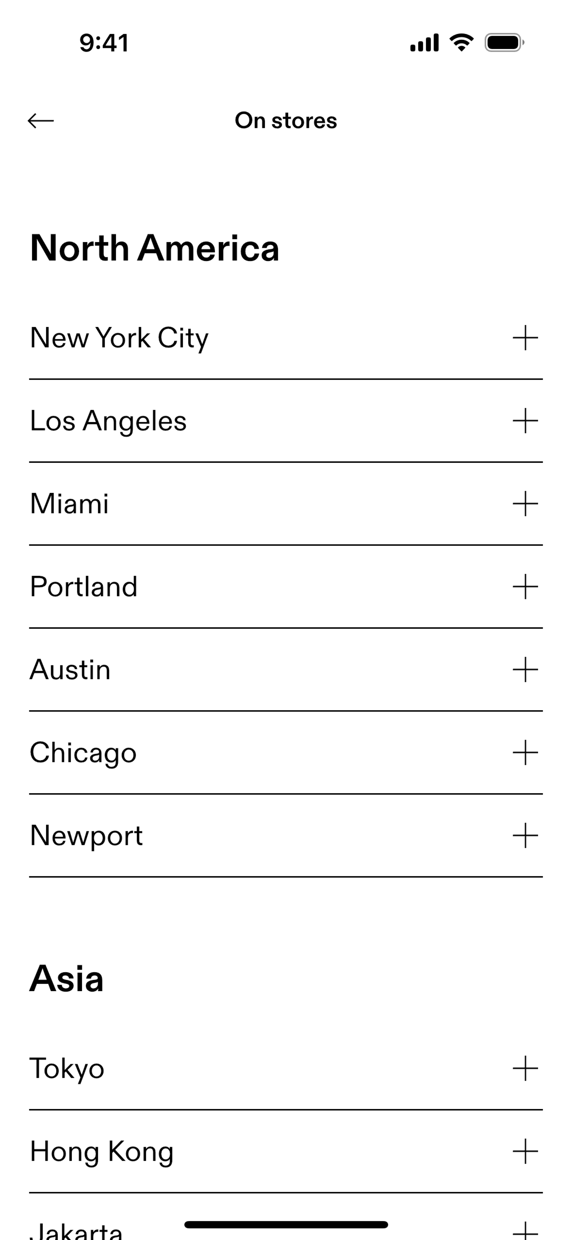 On stores on On (ios) screen 2