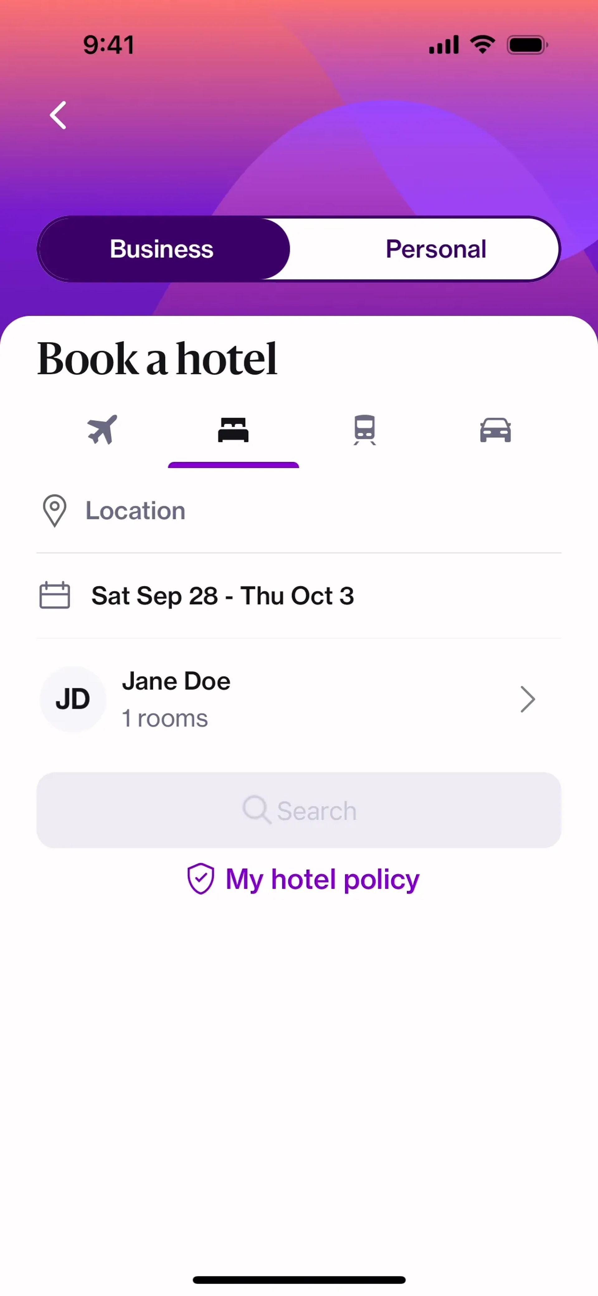 Navan iOS Business interface screenshot 6