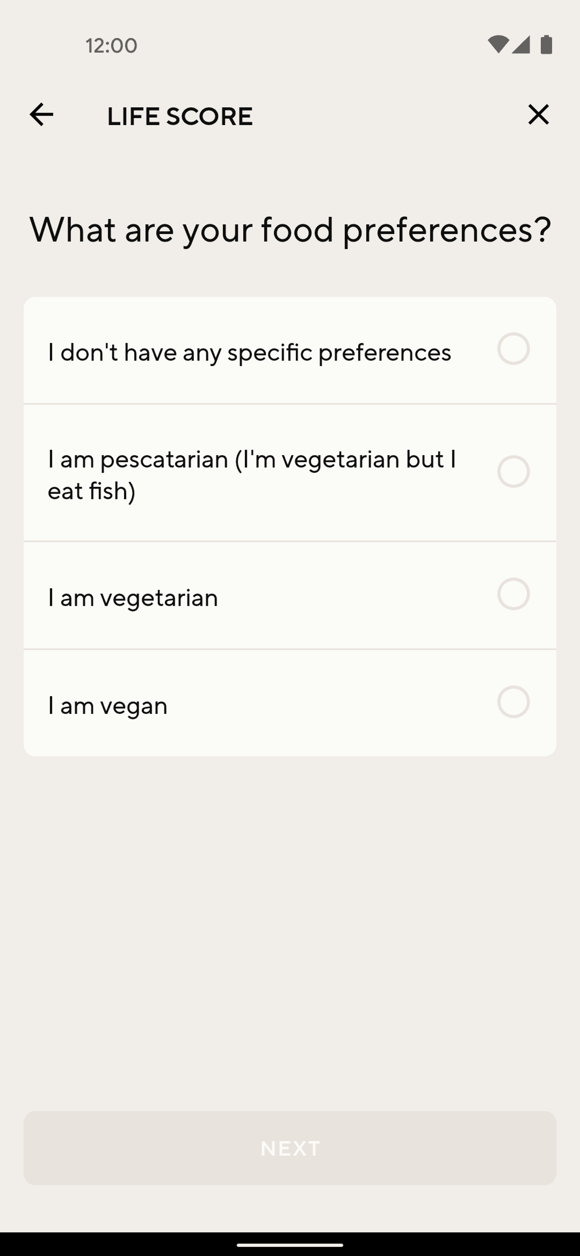 Lifesum Android Health & Fitness interface screenshot 19