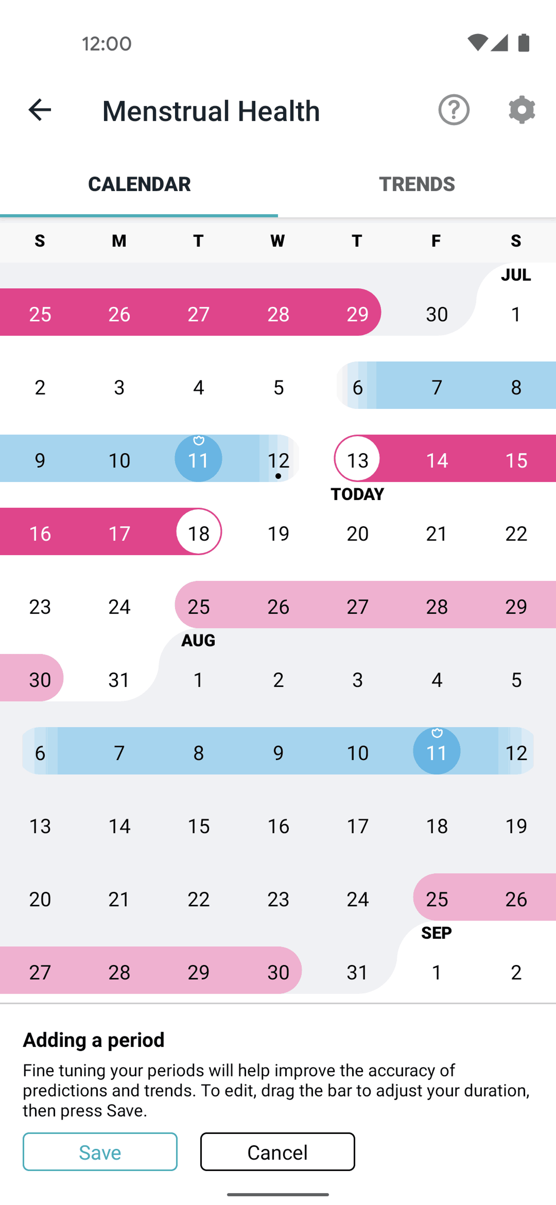 Fitbit Android Health & Fitness interface screenshot 21