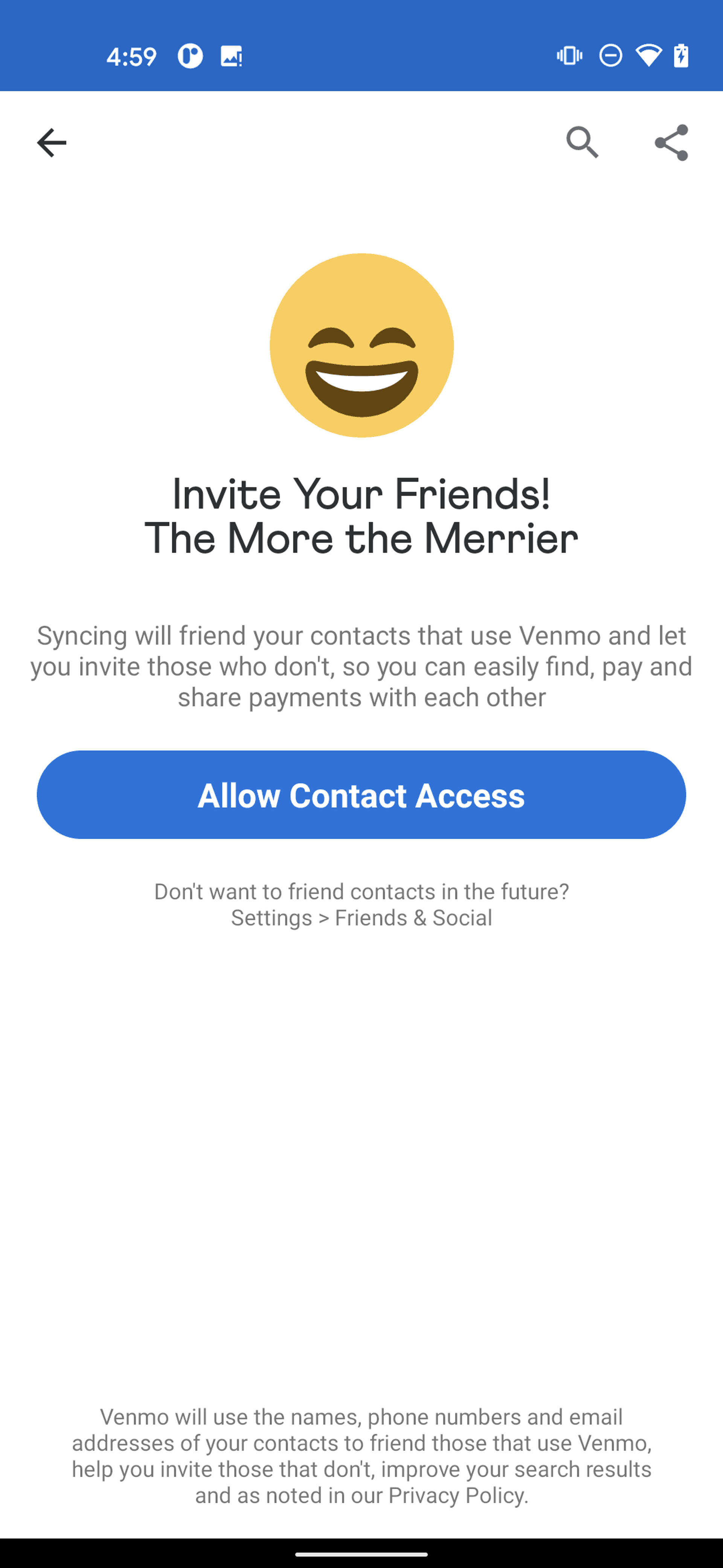 Venmo Android Finance interface screenshot 21