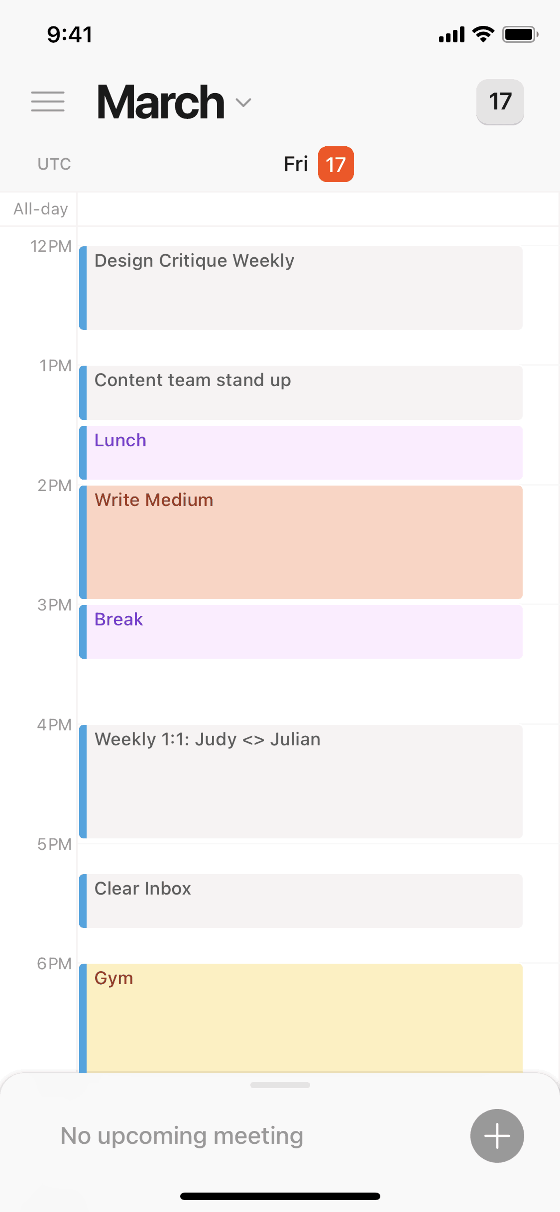 Cron Calendar iOS Productivity interface screenshot 16