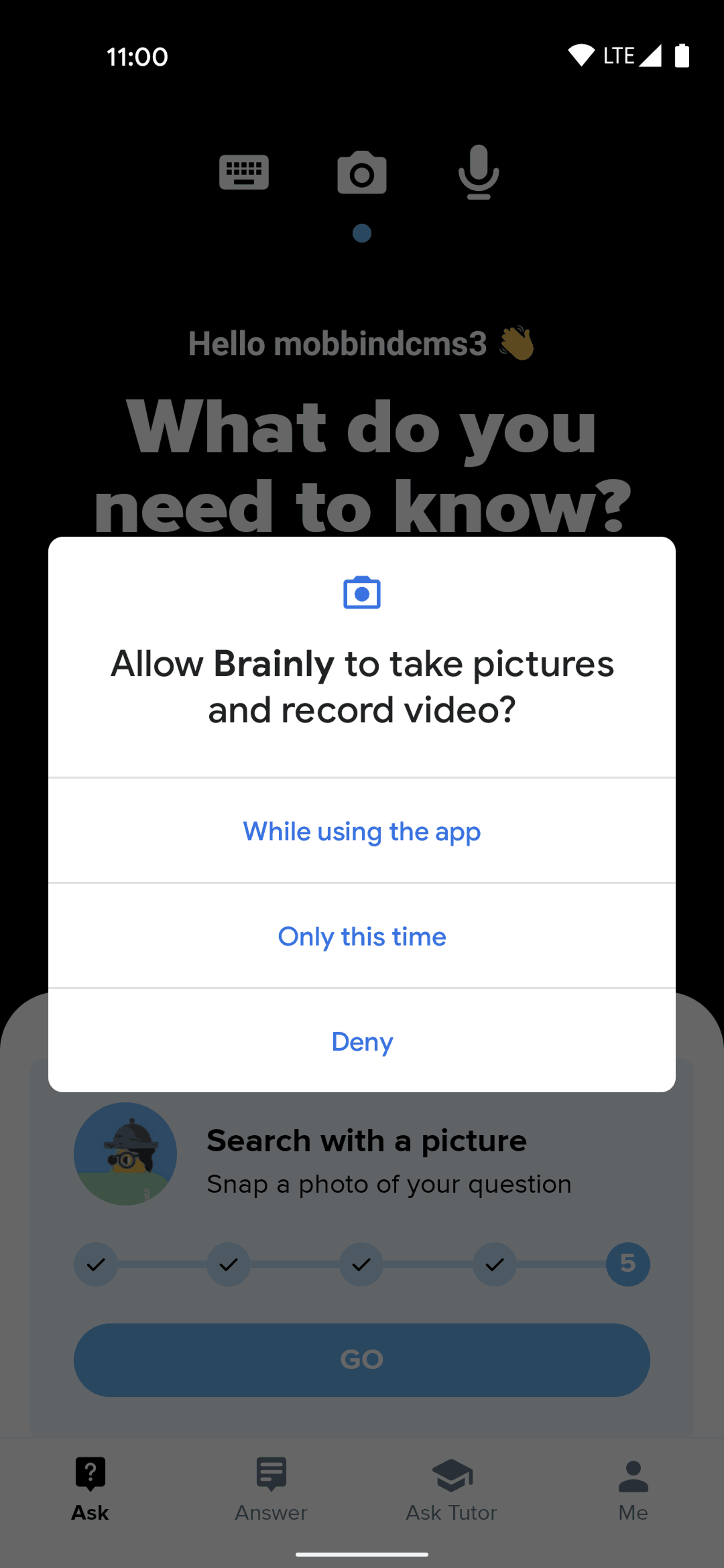 Brainly Android Education interface screenshot 13