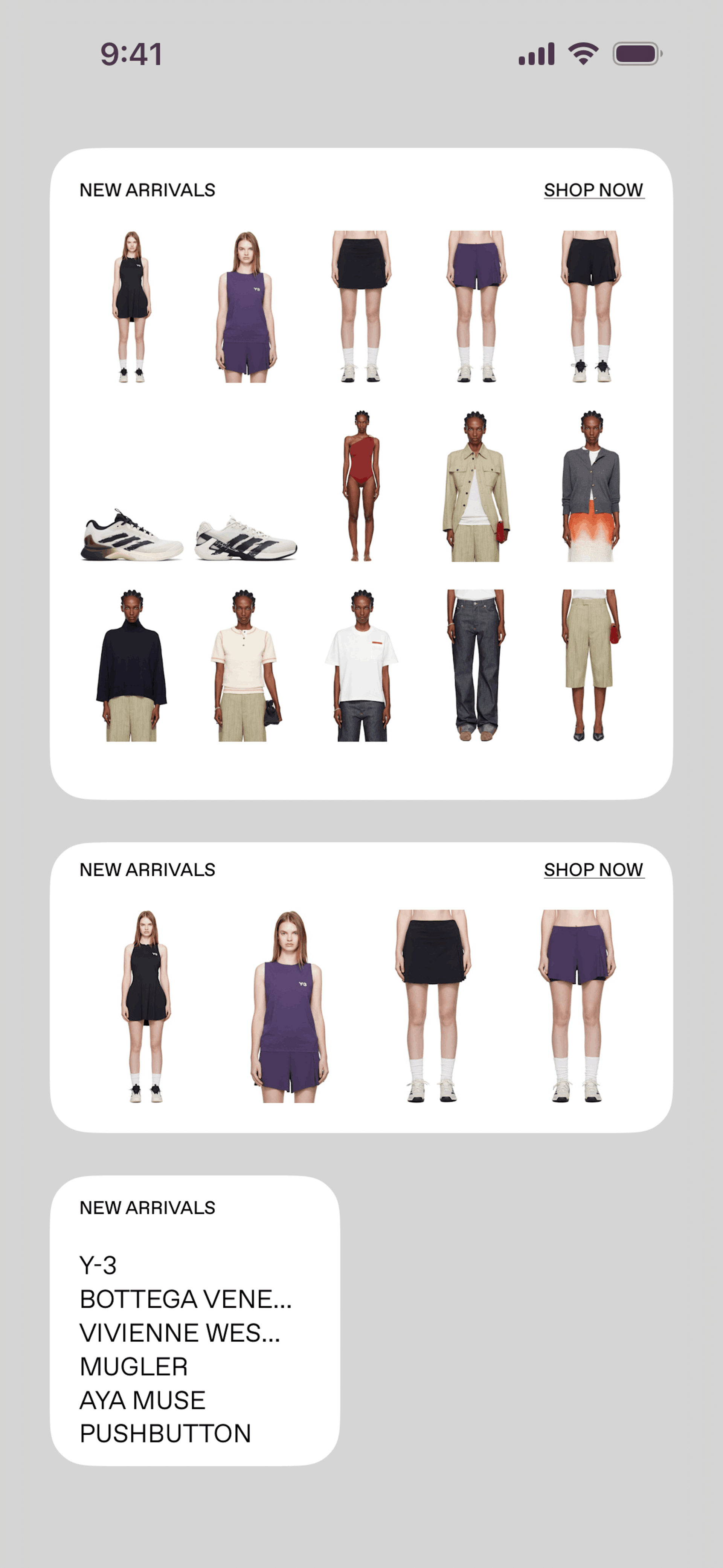SSENSE iOS Shopping interface screenshot 3