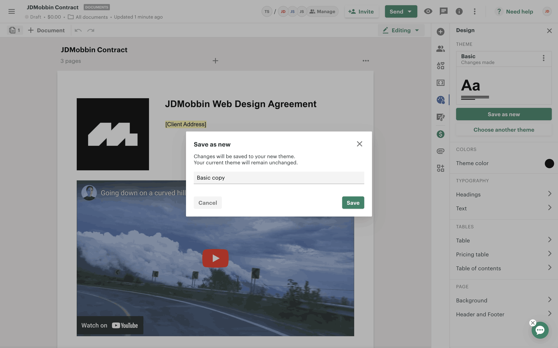 PandaDoc Web Business interface screenshot 18