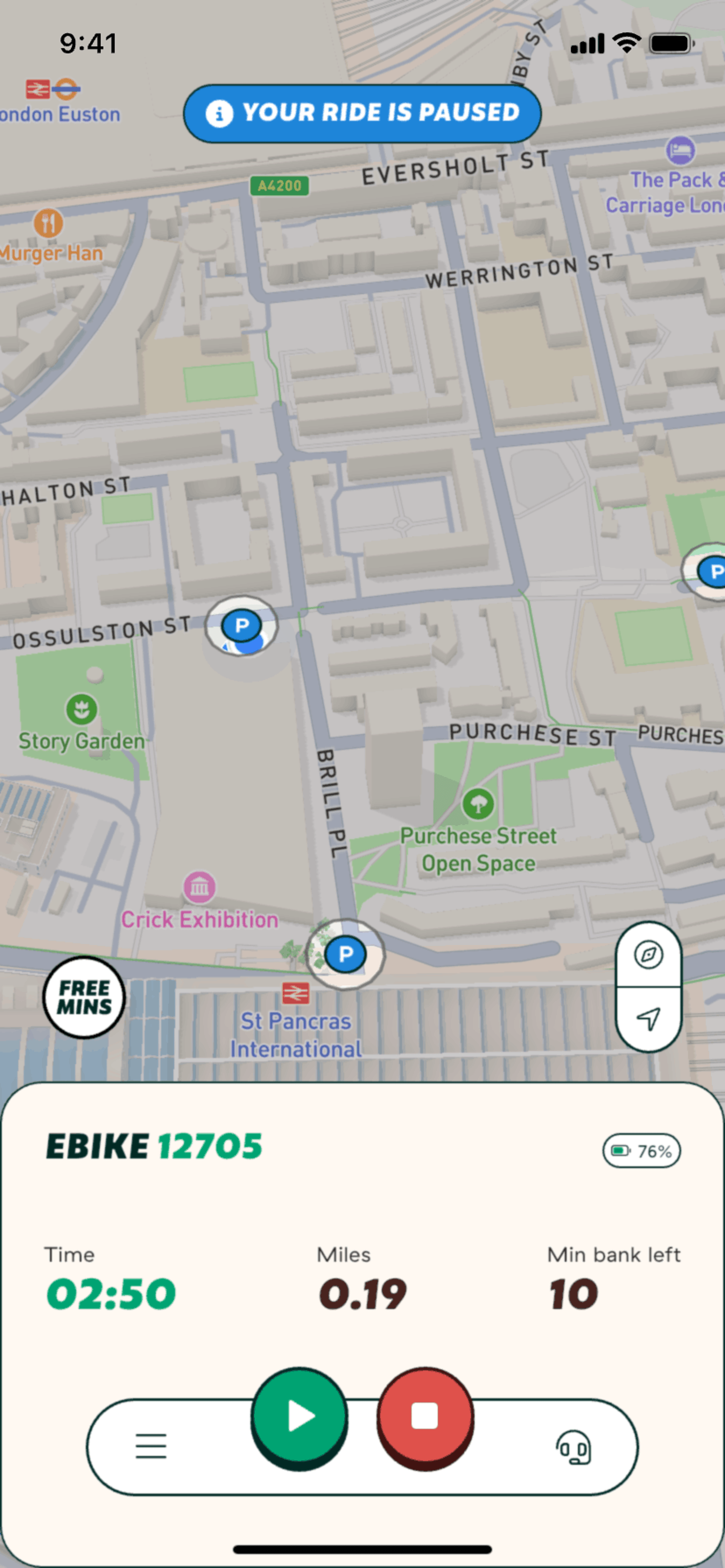 Forest iOS Travel & Transportation interface screenshot 22