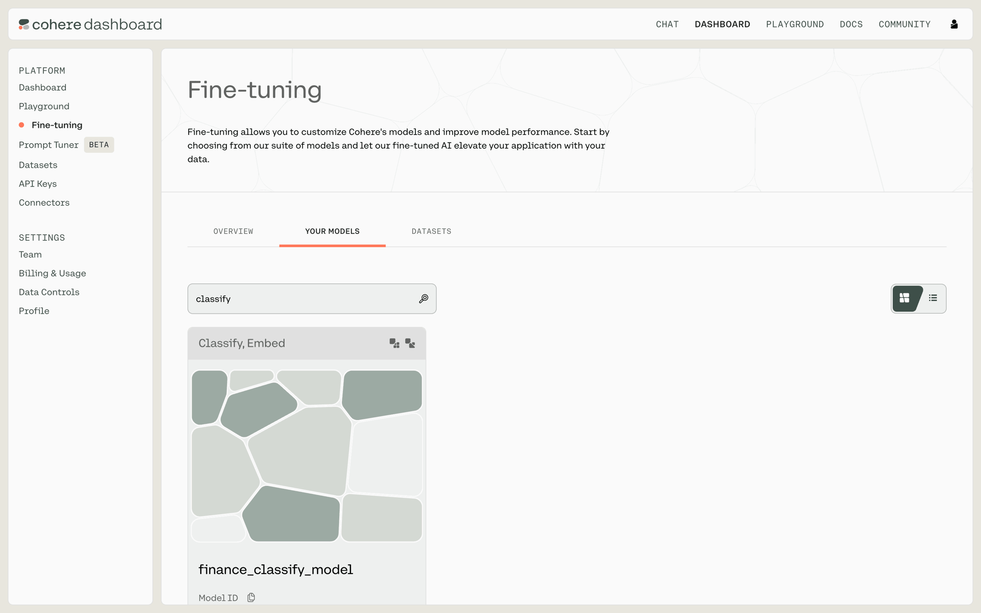 Cohere Web AI interface screenshot 12