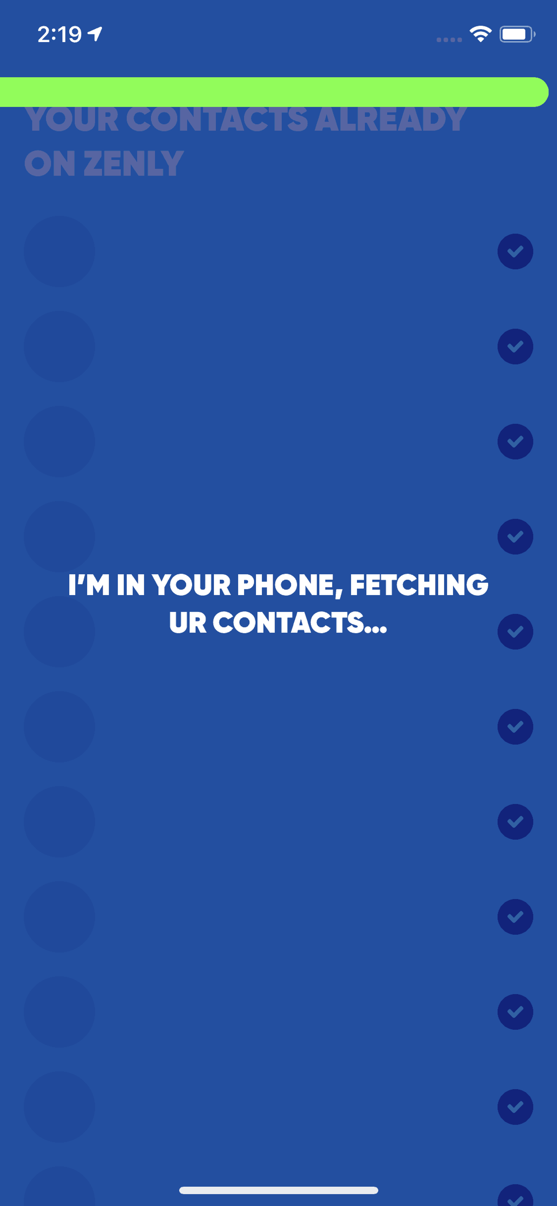 zenly iOS Social Networking interface screenshot 19