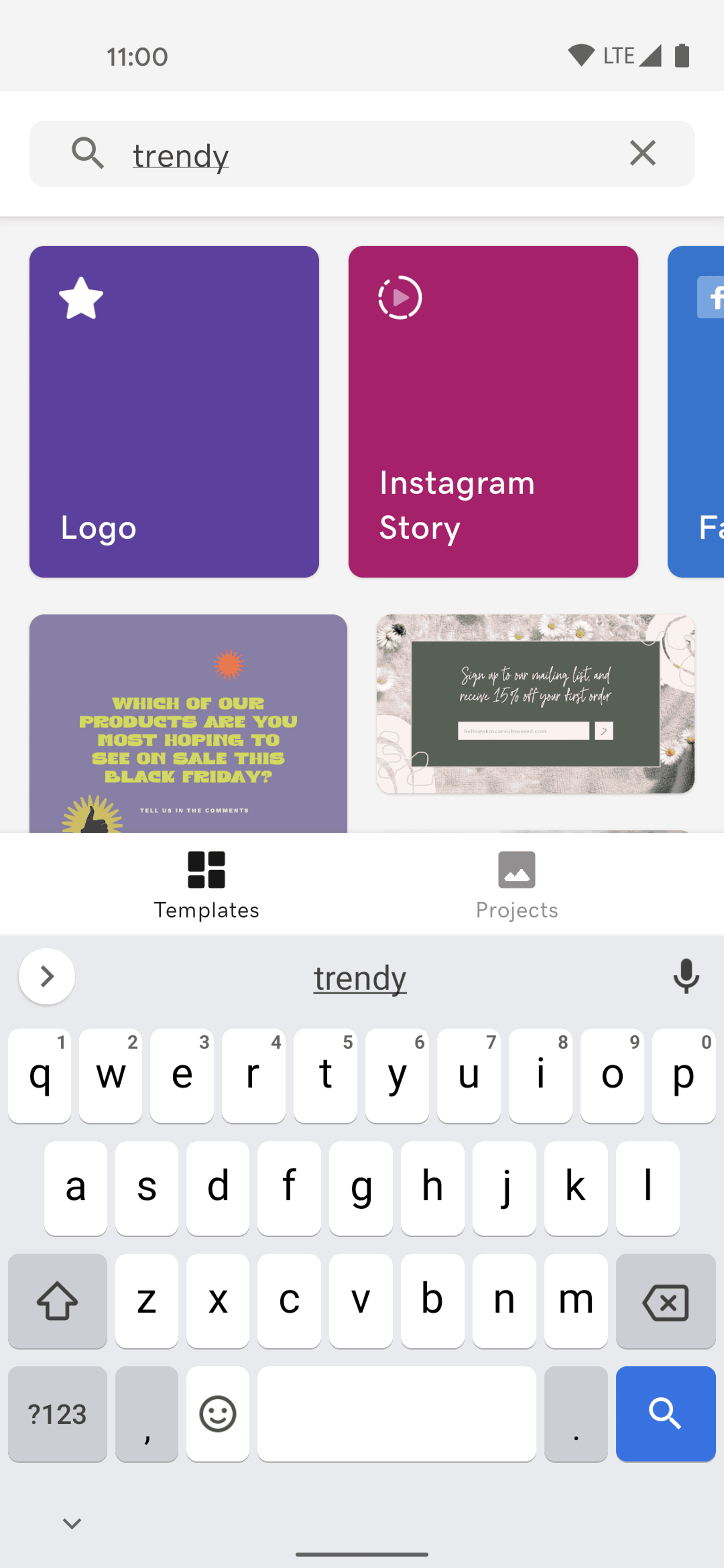 GoDaddy Studio Android Photo & Video interface screenshot 23