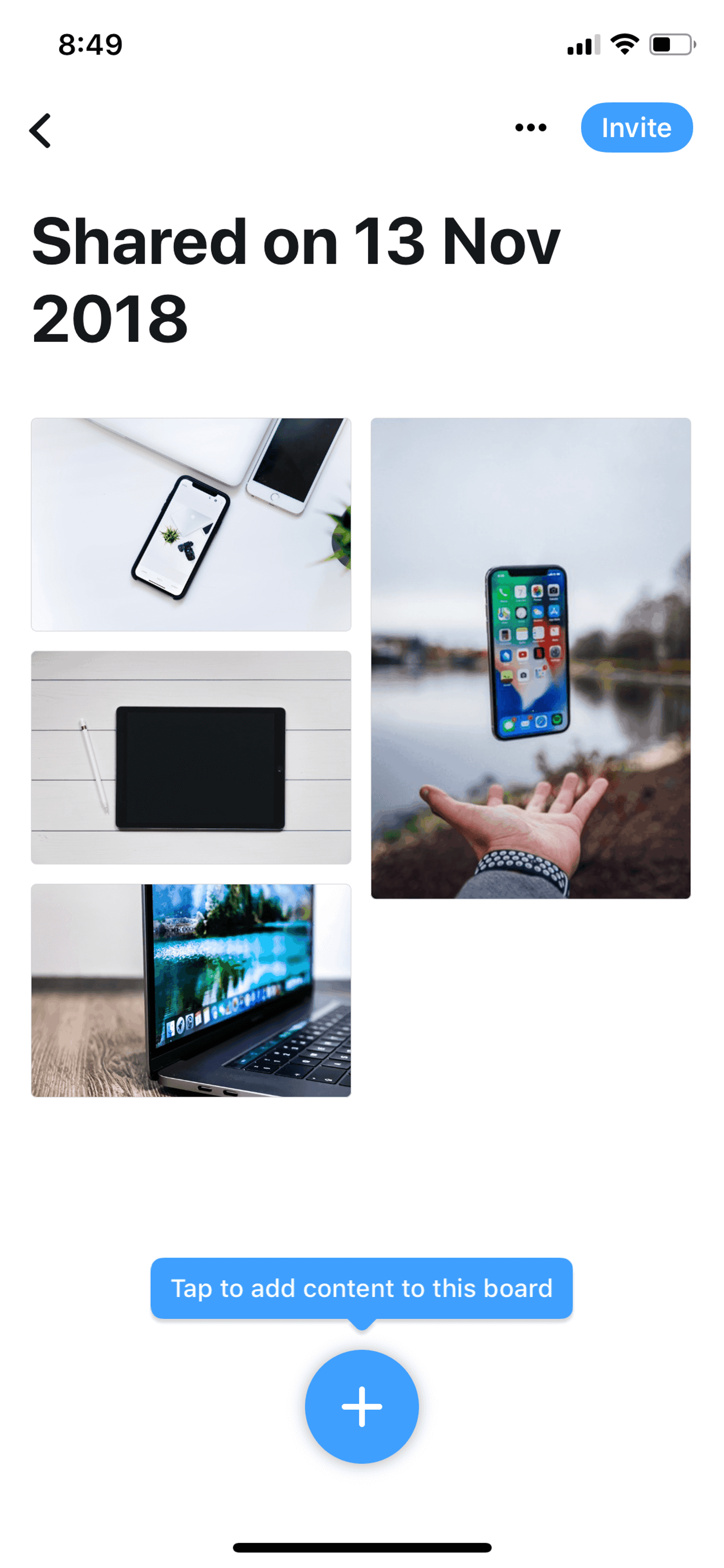 Collect iOS Productivity interface screenshot 14