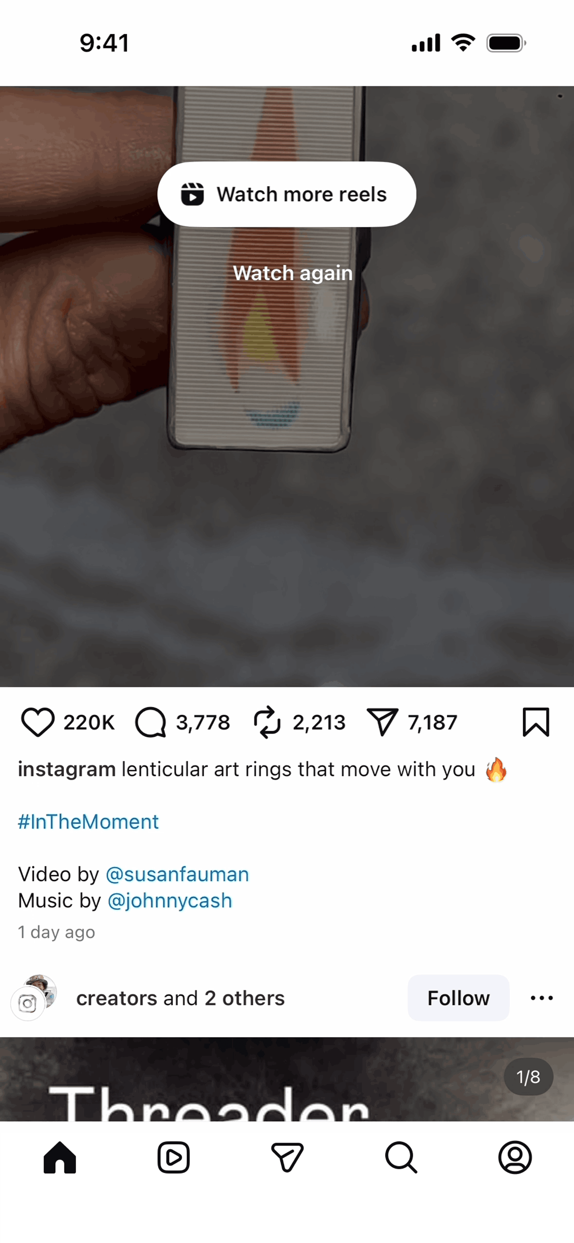 Instagram iOS Photo & Video interface screenshot 12