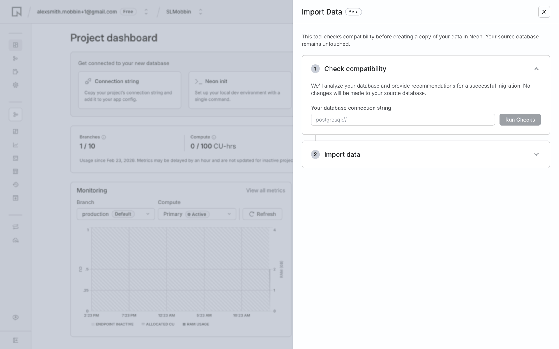 Neon Web Developer Tools interface screenshot 10