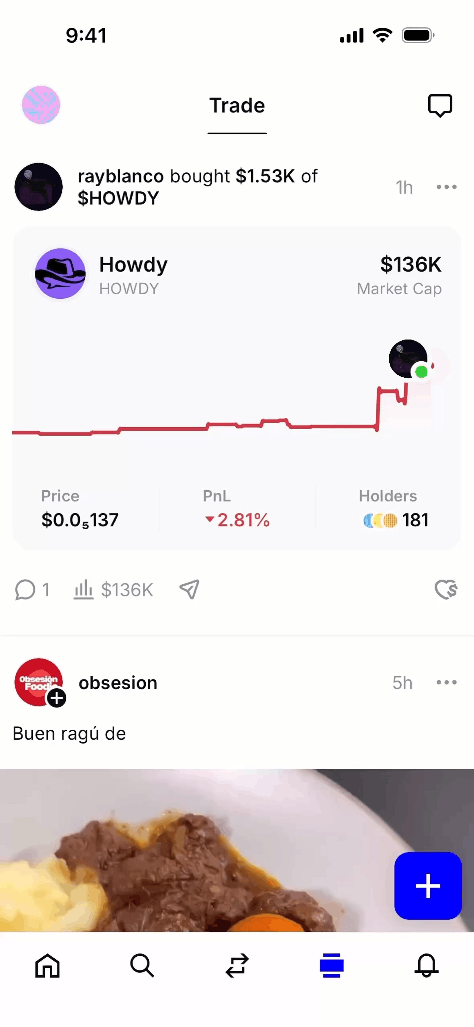 Base iOS trading interface screenshot 9