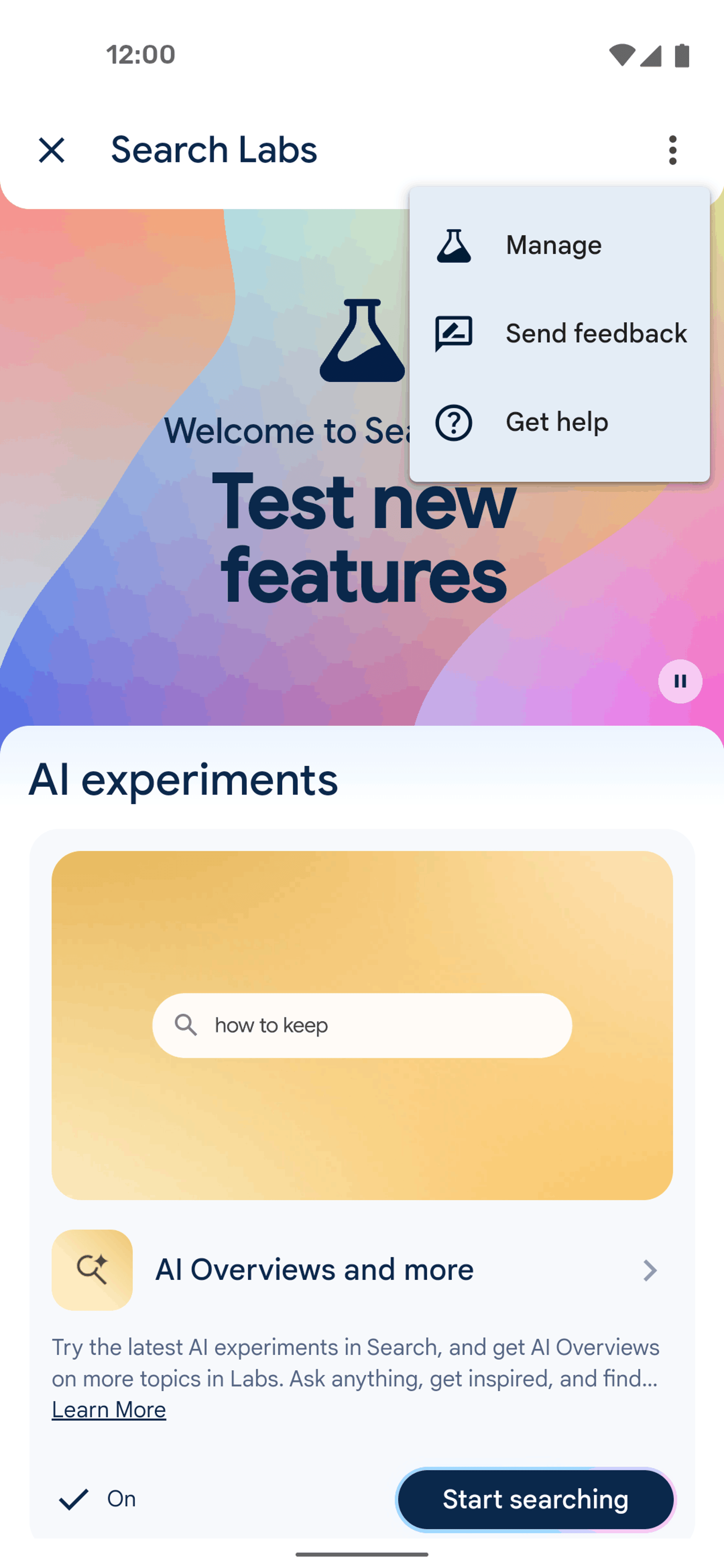 Google Android Utilities interface screenshot 13