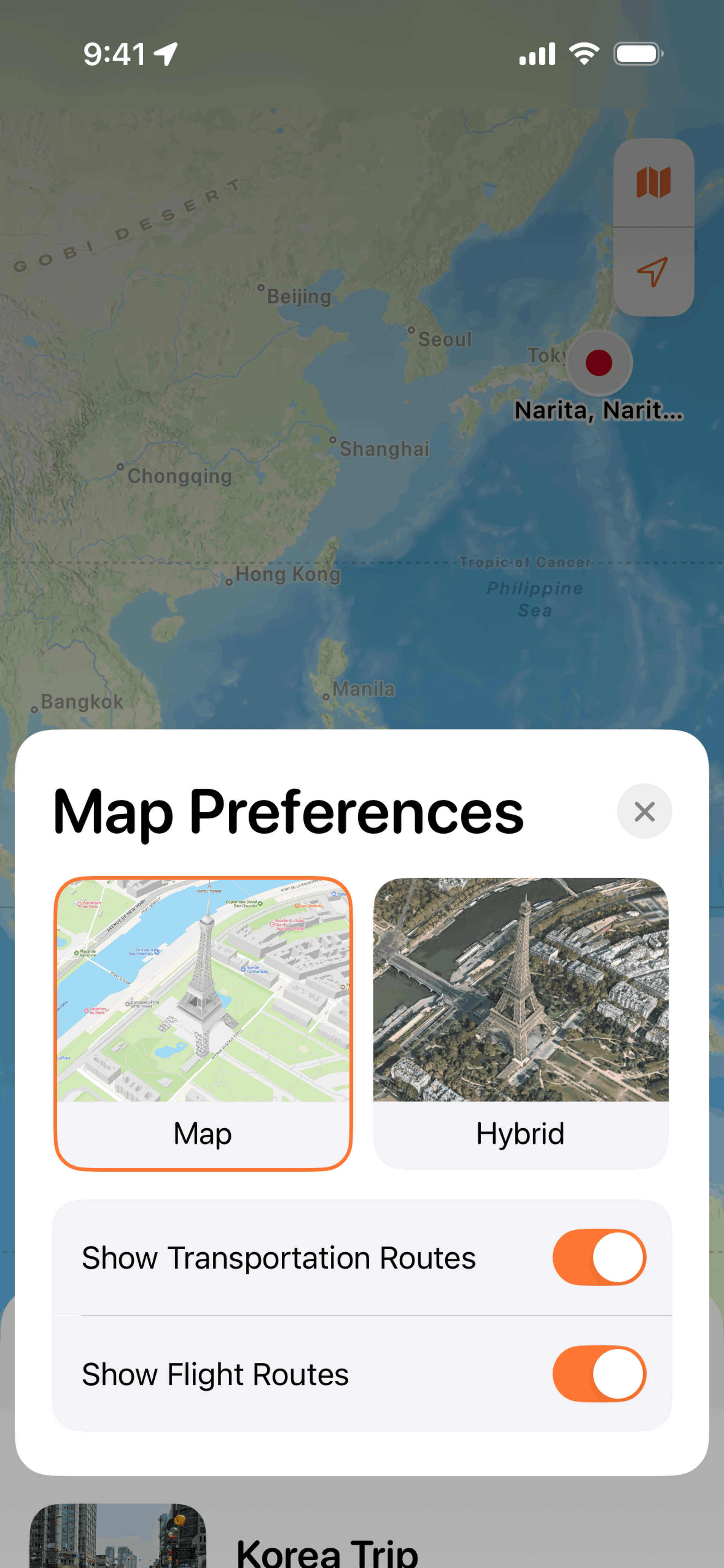 Tripsy iOS Travel & Transportation interface screenshot 17