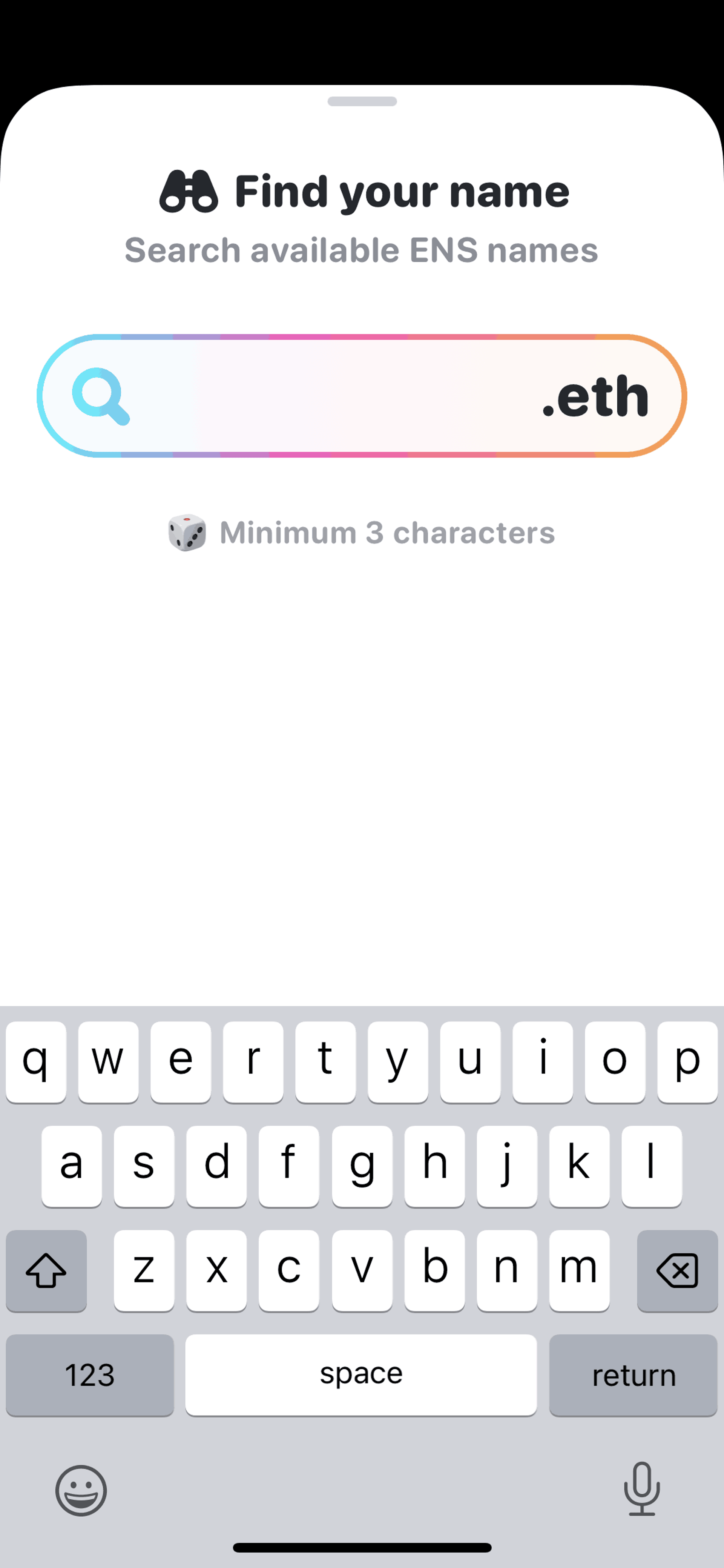 Rainbow iOS Finance interface screenshot 19