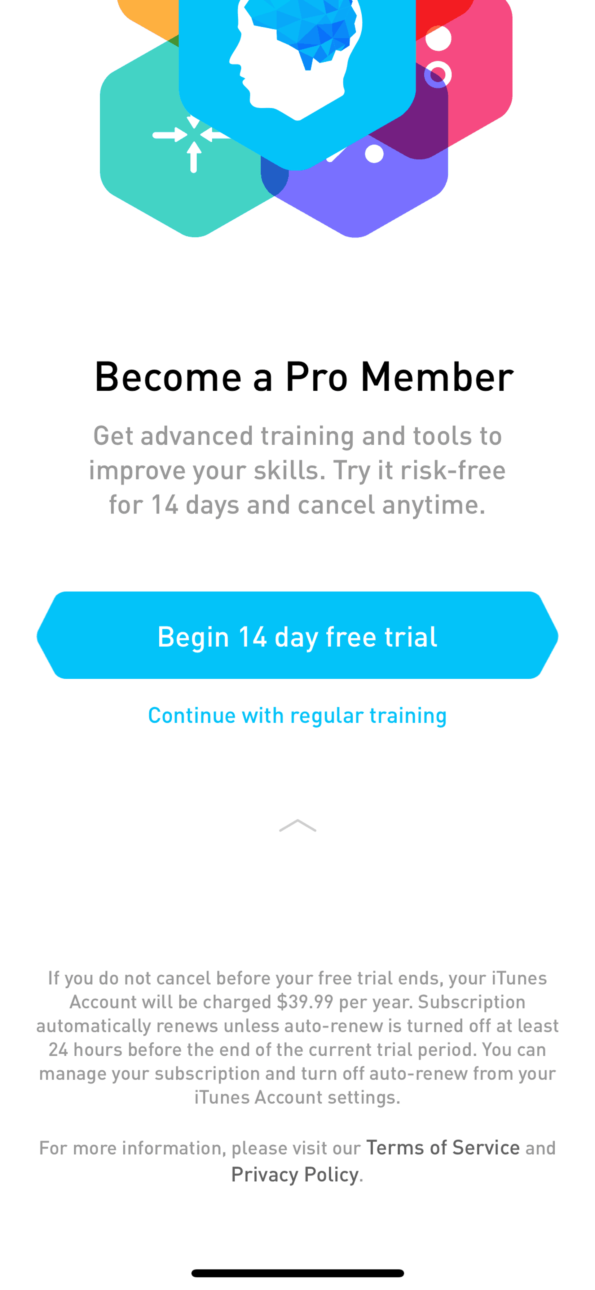 Elevate iOS Education interface screenshot 22