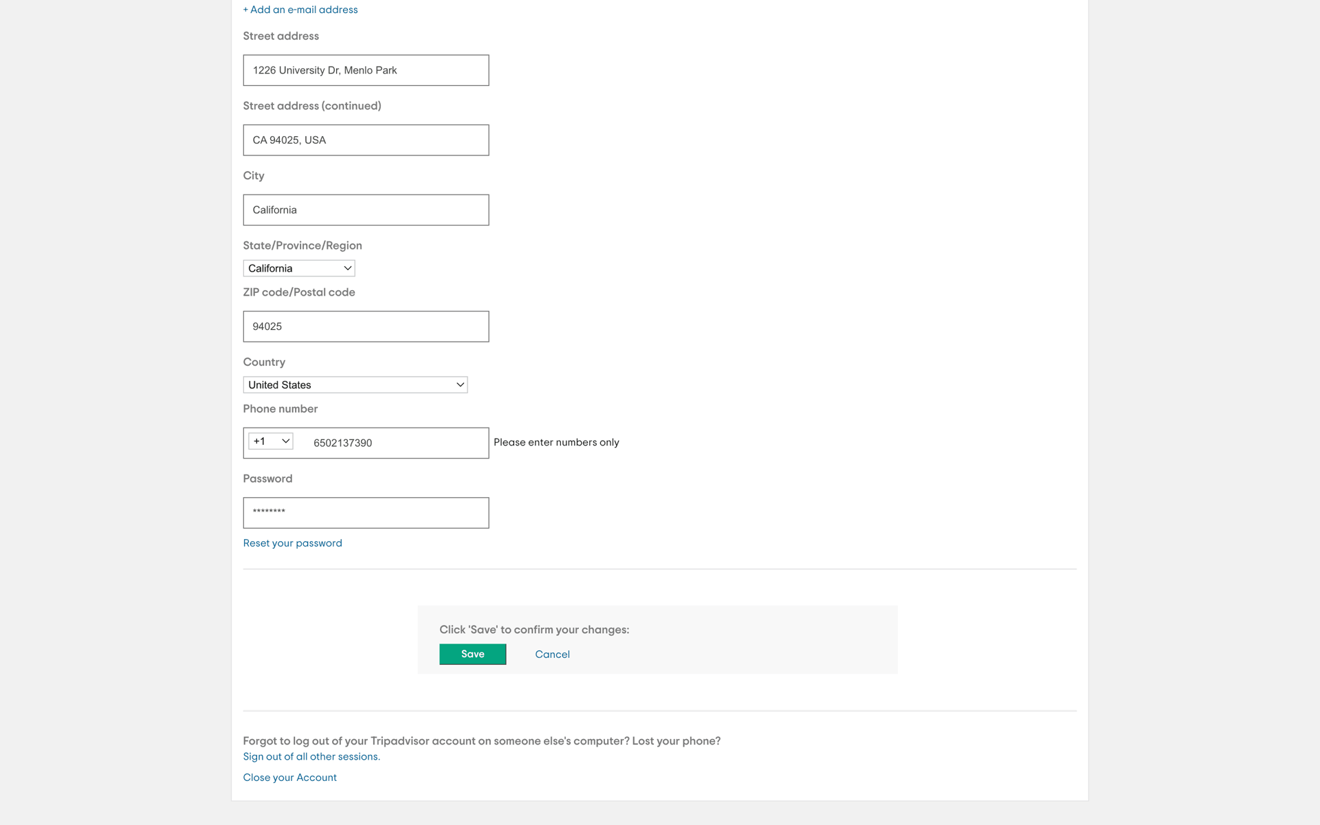 Tripadvisor Web Travel & Transportation interface screenshot 6