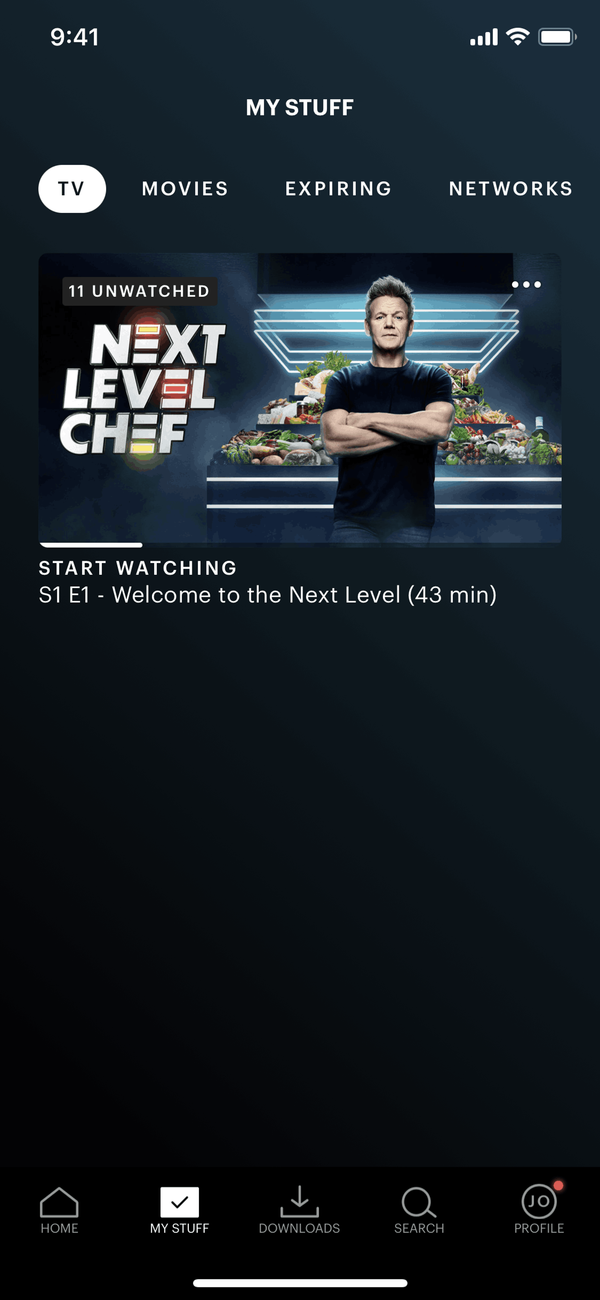 Hulu iOS Entertainment interface screenshot 5