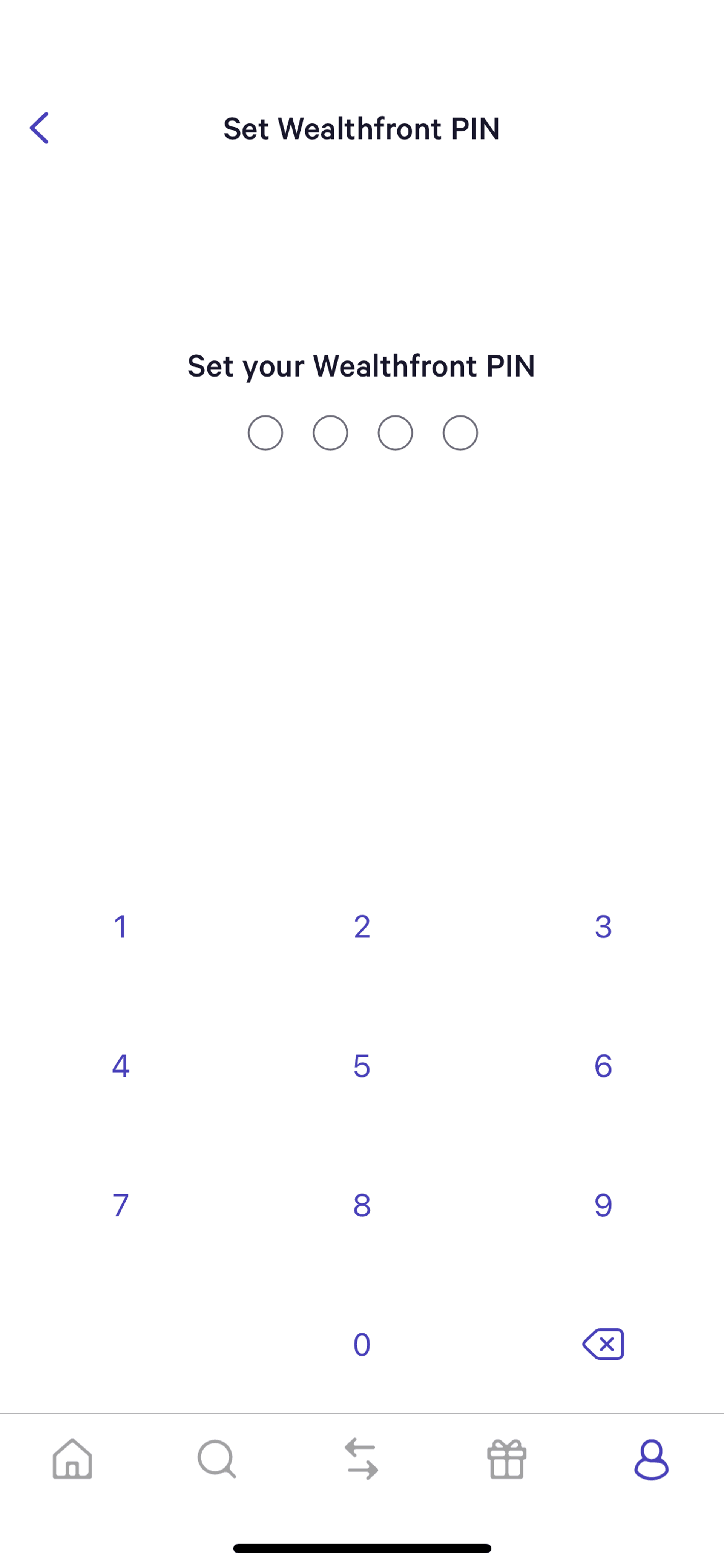 Wealthfront iOS Finance interface screenshot 13