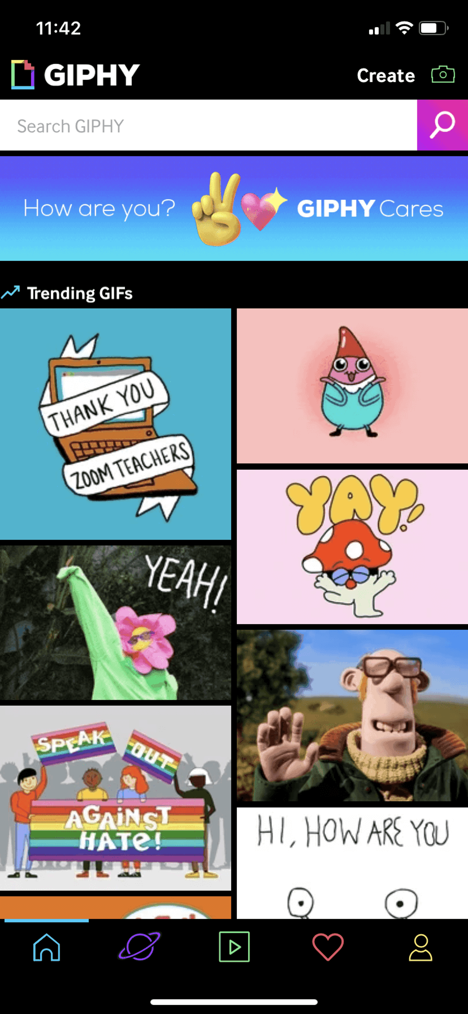 GIPHY iOS Photo & Video interface screenshot 7