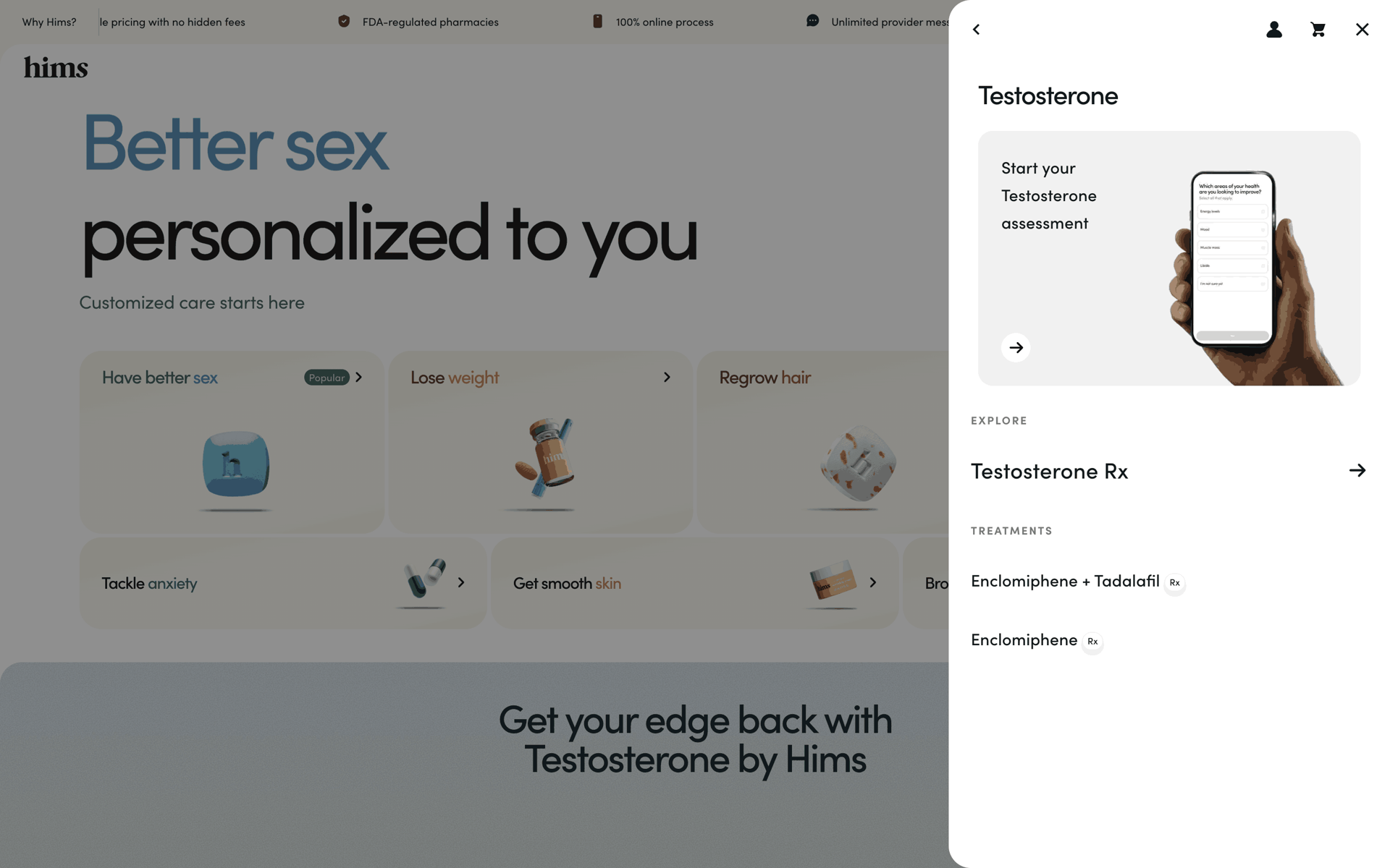 Hims Web Medical interface screenshot 4