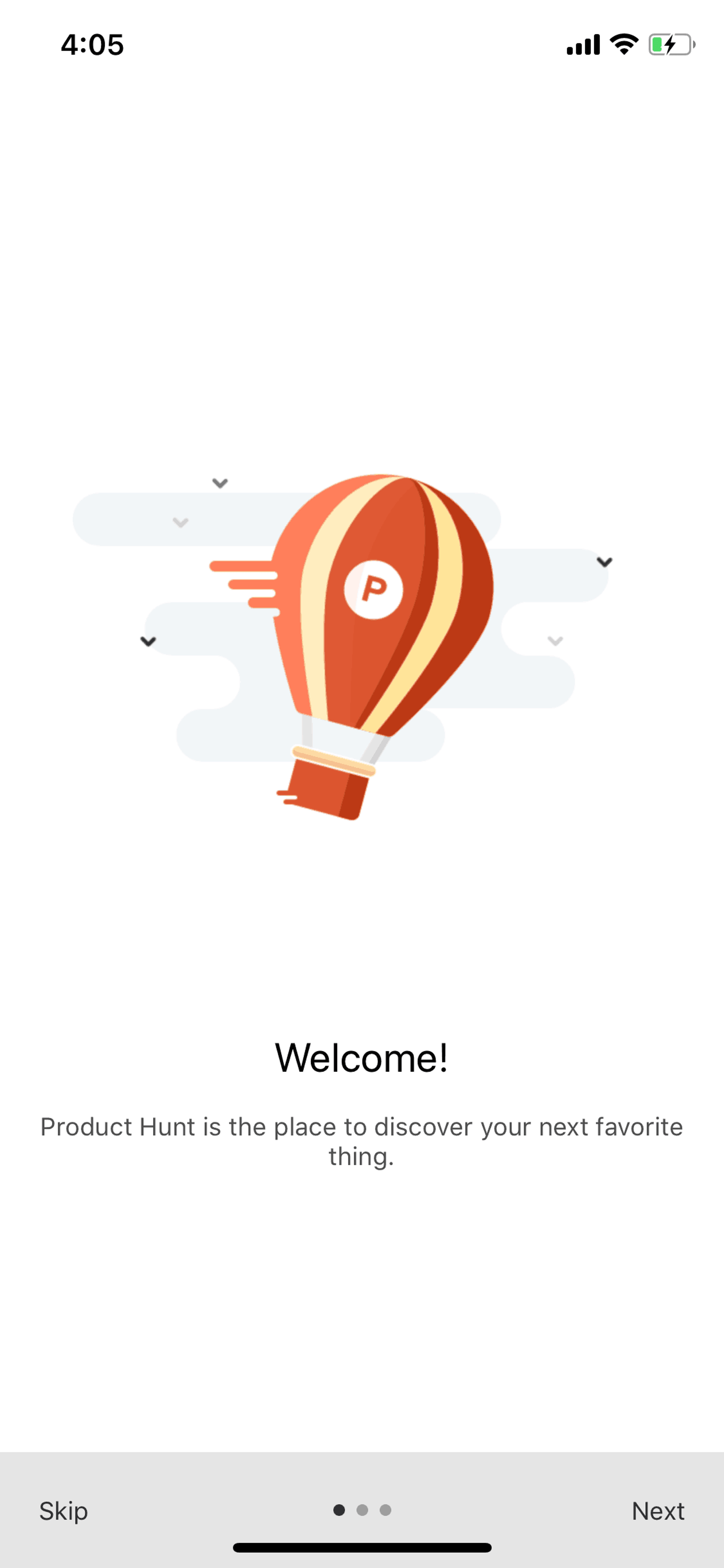 Product Hunt iOS Social Networking interface screenshot 2