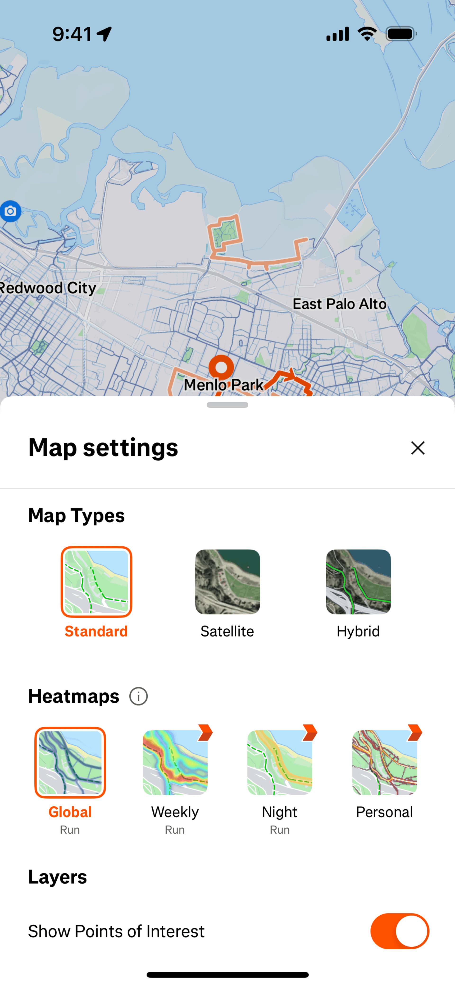 Strava iOS Health & Fitness interface screenshot 24