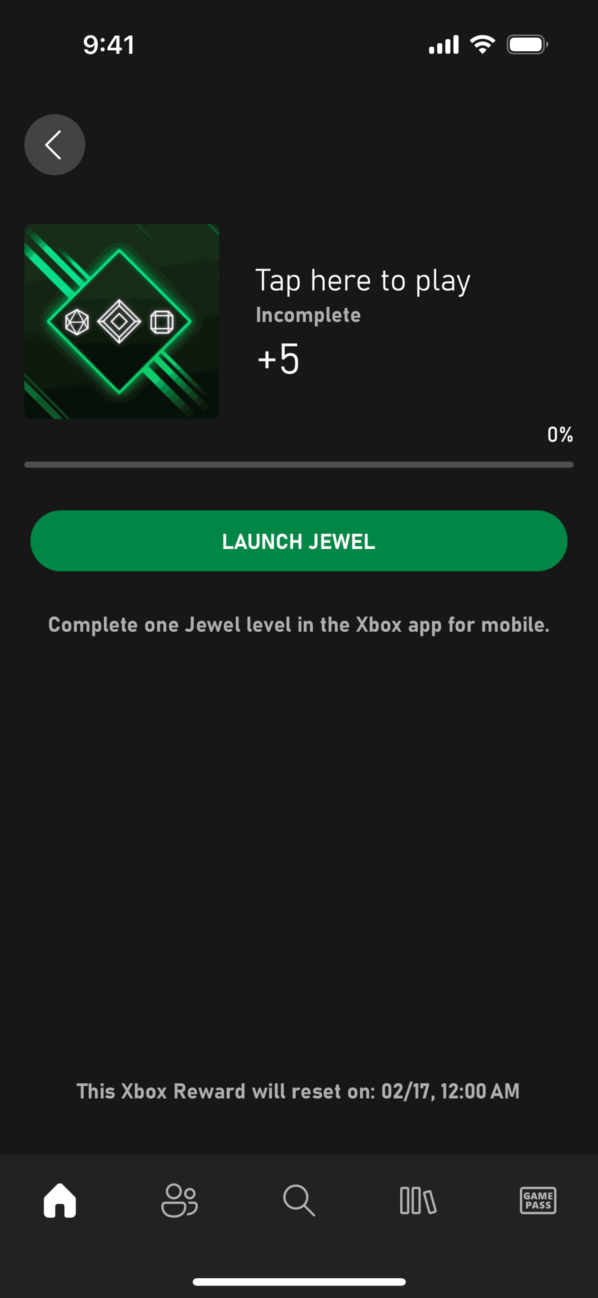 Xbox iOS Entertainment interface screenshot 24