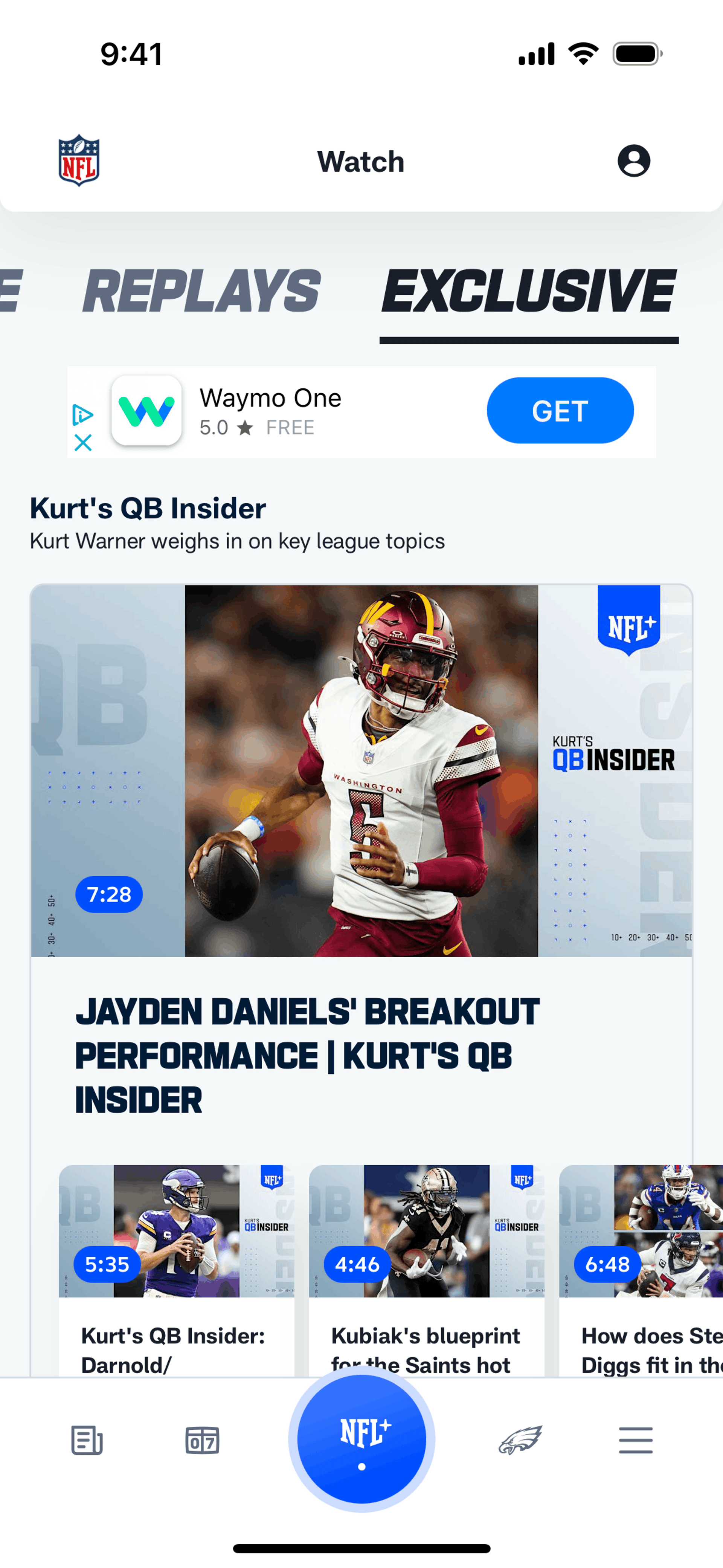 NFL iOS Sports interface screenshot 21
