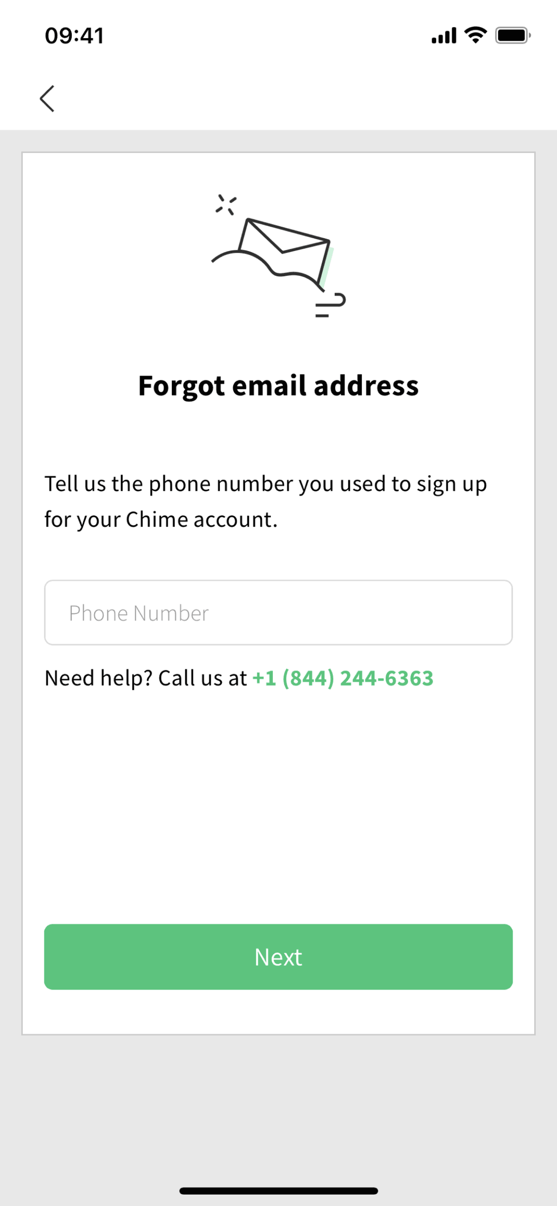 Chime iOS Finance interface screenshot 19