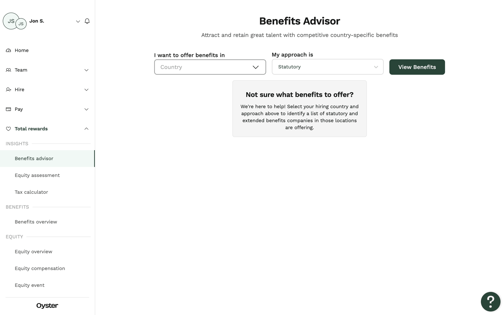 Oyster Web Business interface screenshot 19